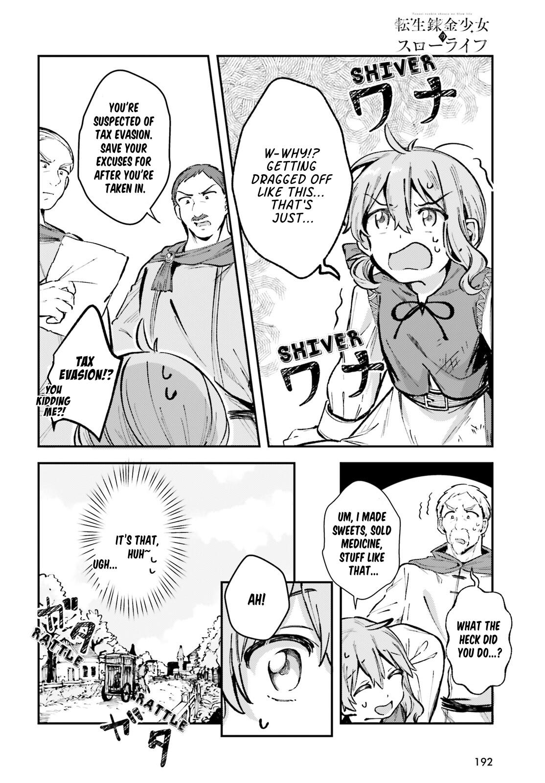 Tensei Renkin Shoujo no Slow Life Chap 2 - Next Chap 3