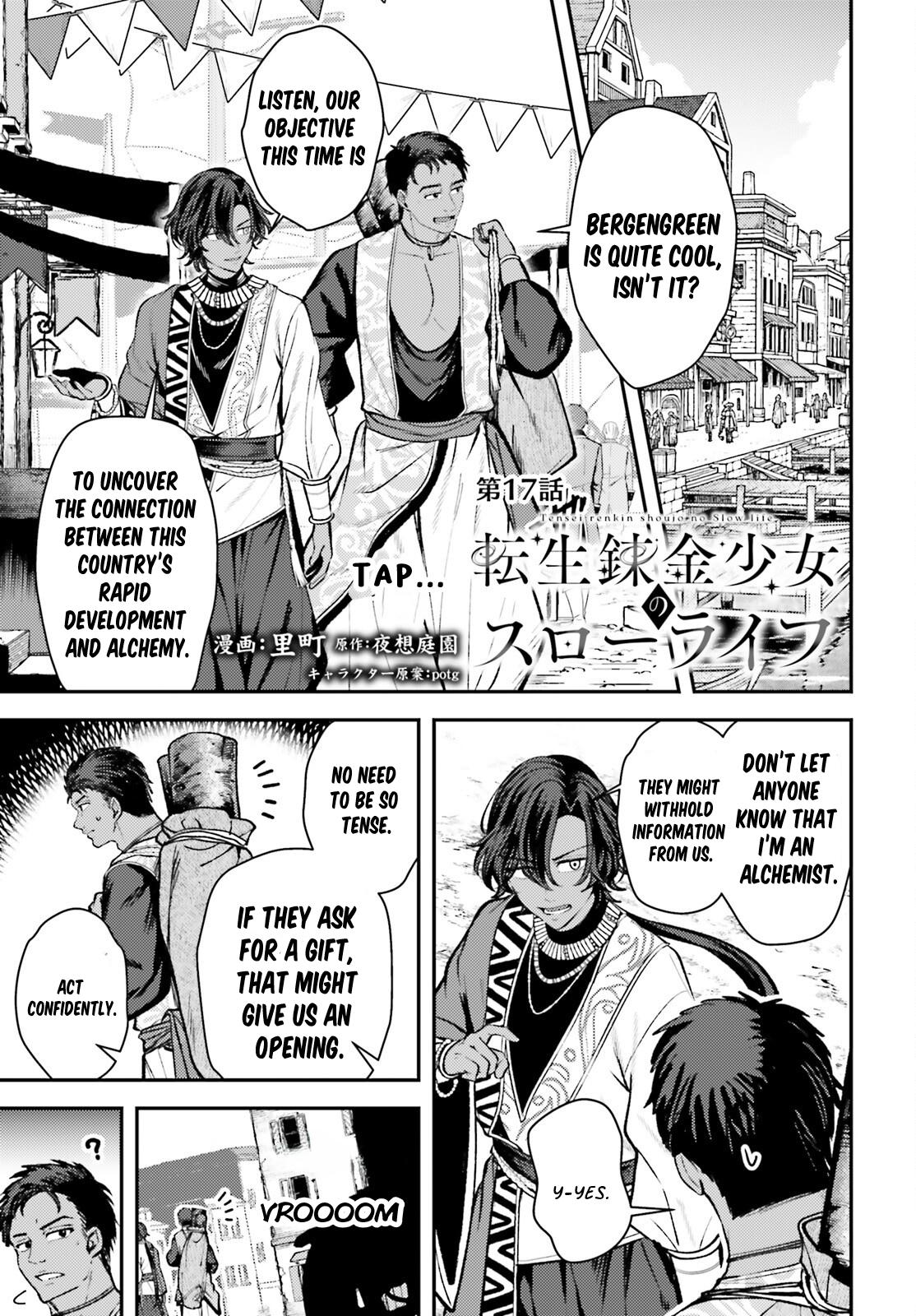 Tensei Renkin Shoujo no Slow Life Chap 17 - Next Chap 18