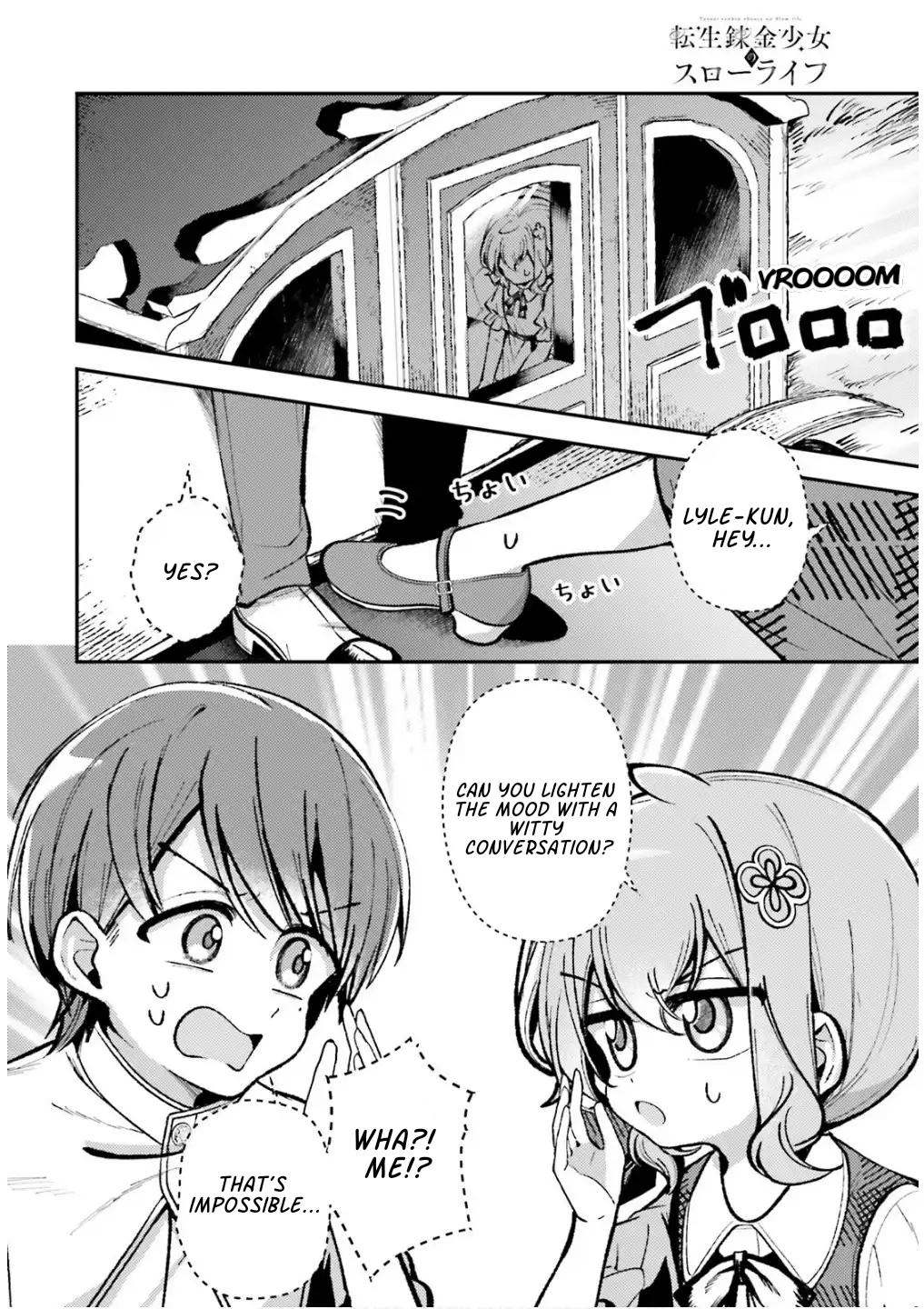 Tensei Renkin Shoujo no Slow Life Chap 14 - Next Chap 15