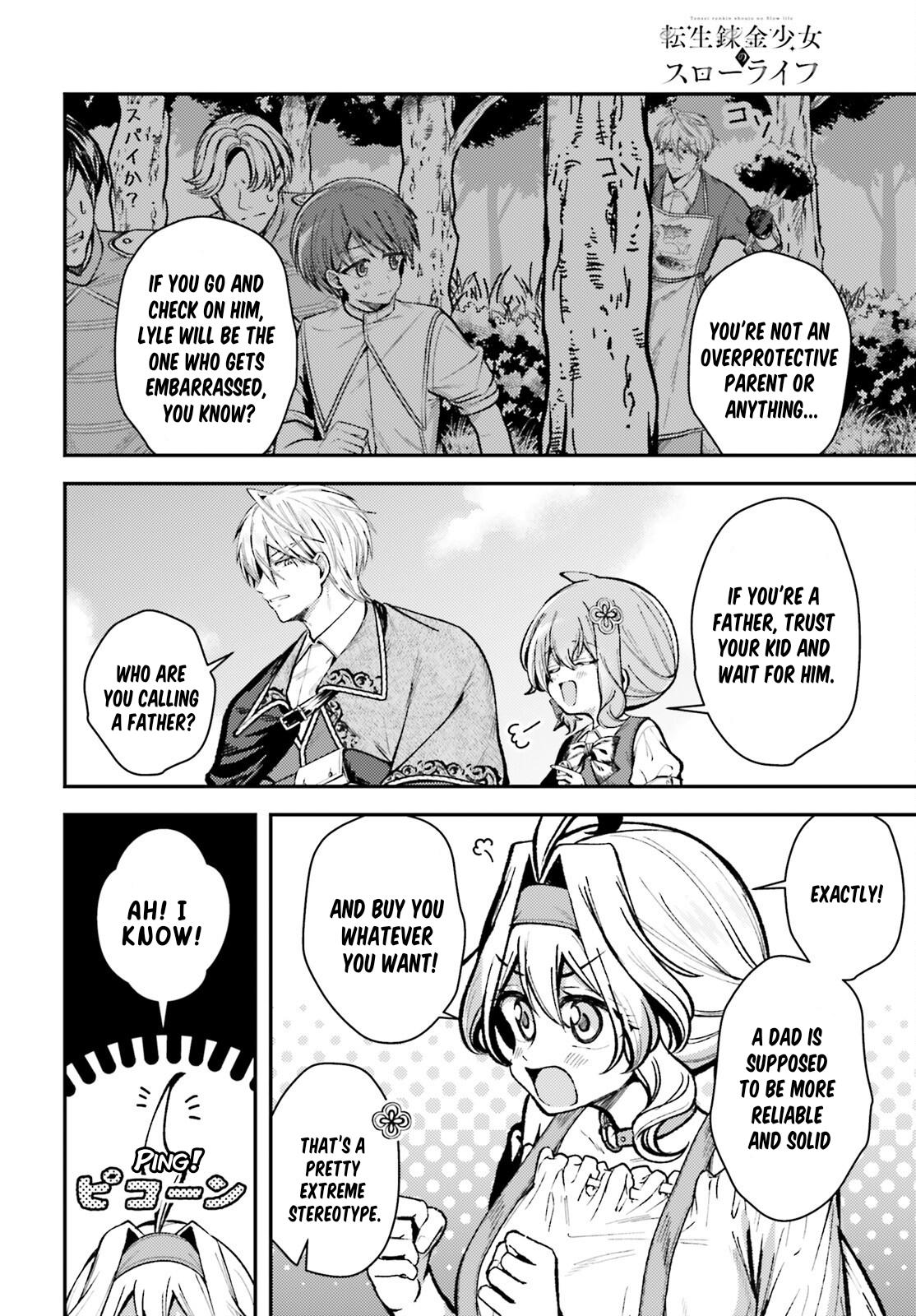 Tensei Renkin Shoujo no Slow Life Chap 16 - Next Chap 17