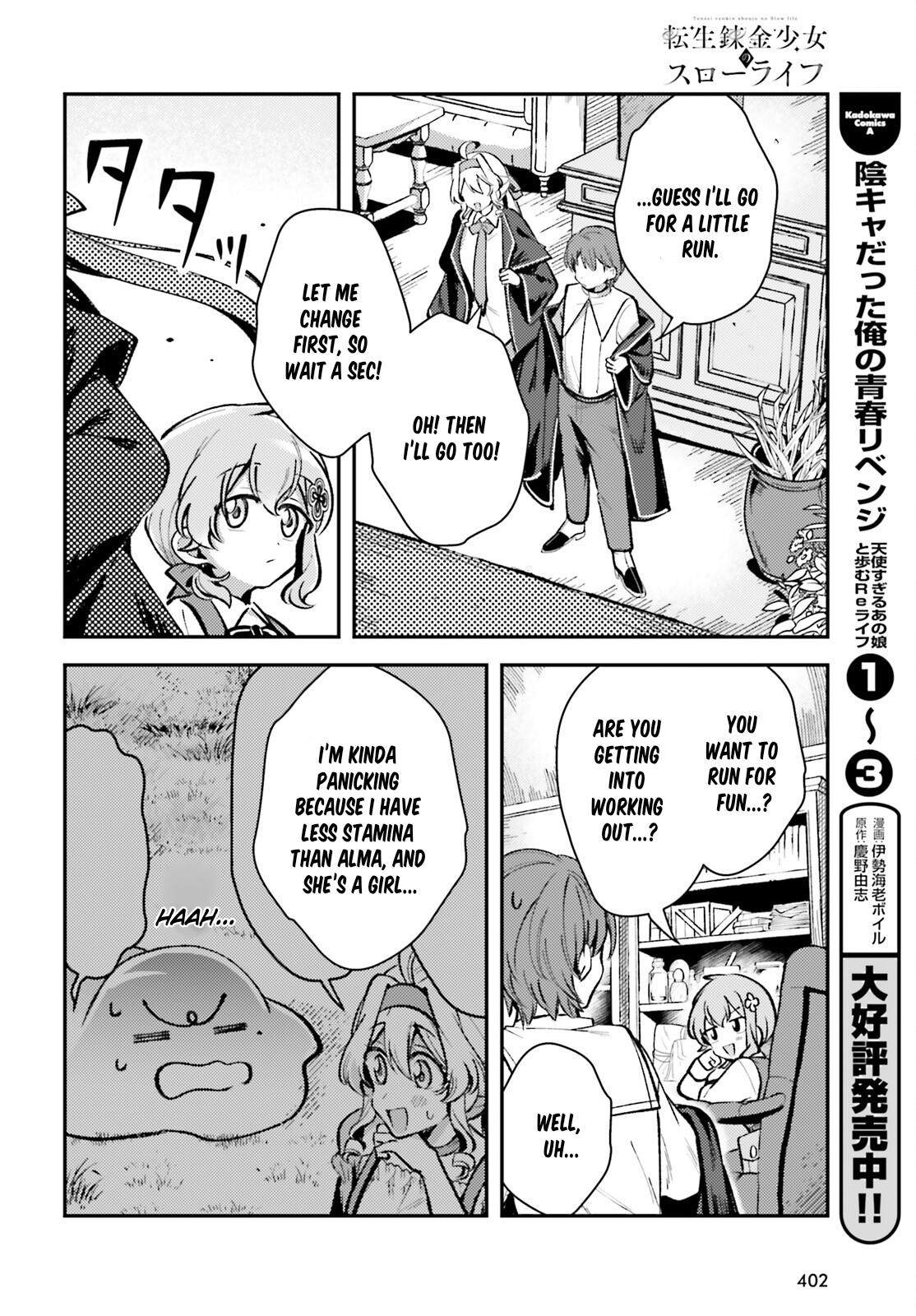 Tensei Renkin Shoujo no Slow Life Chap 10 - Next Chap 11