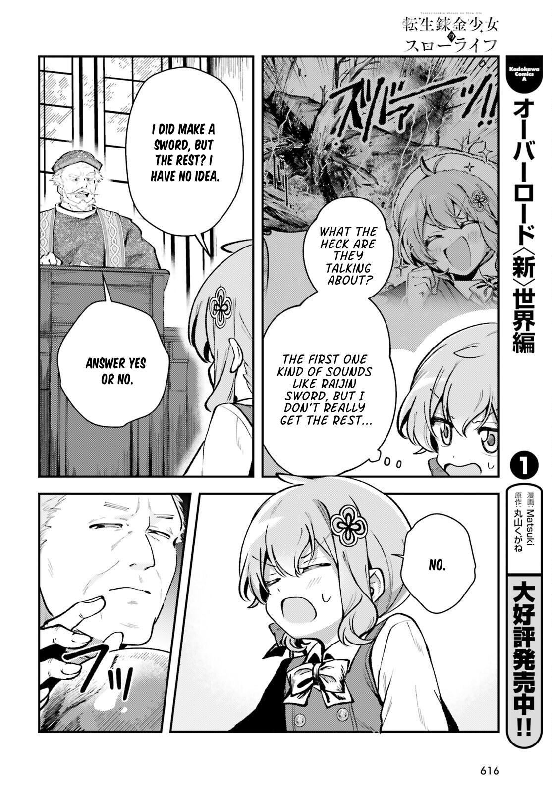 Tensei Renkin Shoujo no Slow Life Chap 11 - Next Chap 12