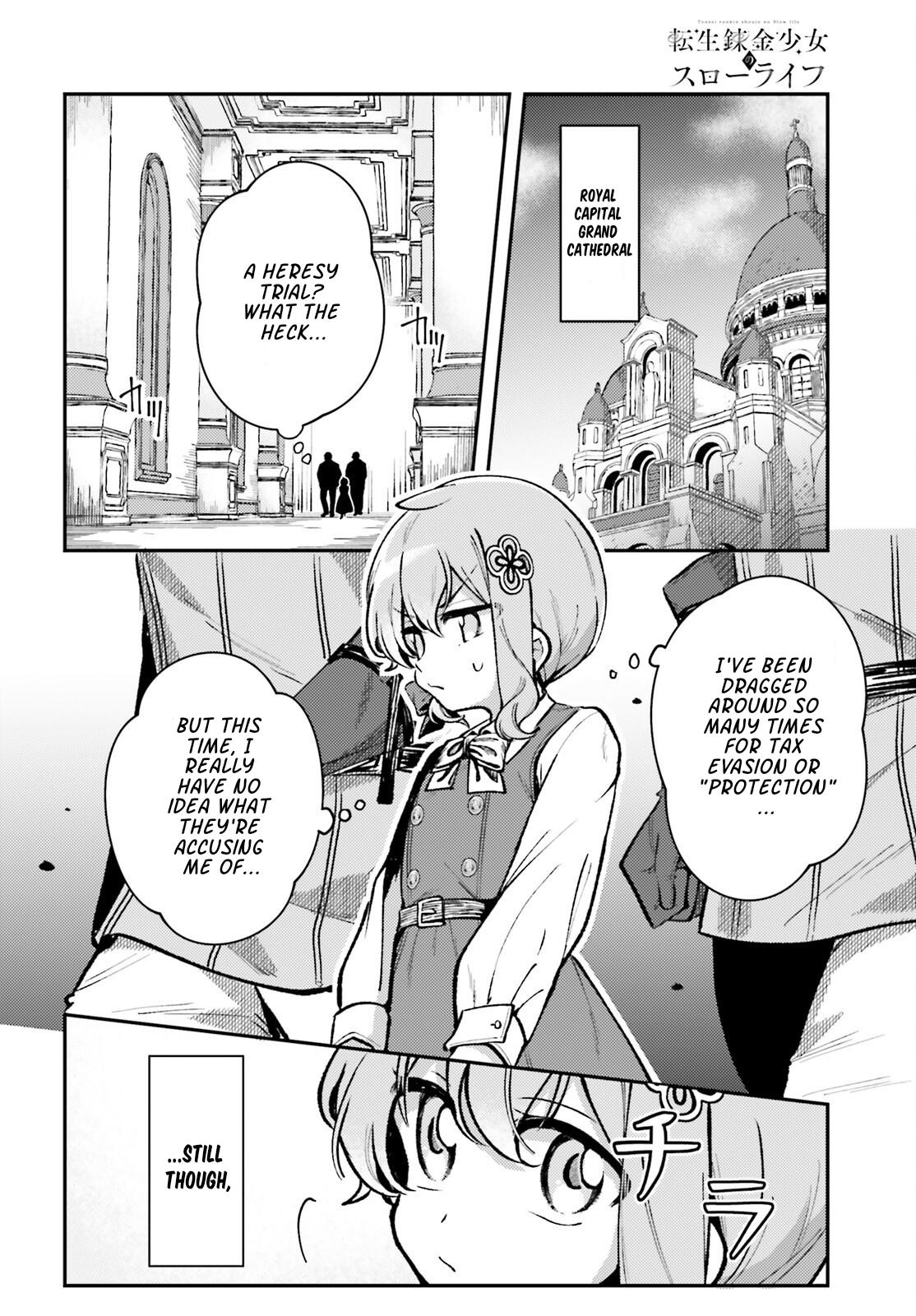 Tensei Renkin Shoujo no Slow Life Chap 11 - Next Chap 12