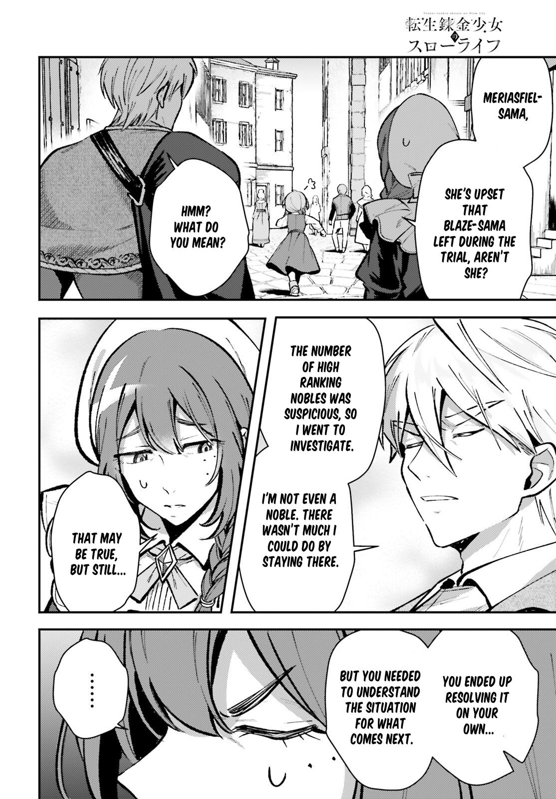 Tensei Renkin Shoujo no Slow Life Chap 11 - Next Chap 12