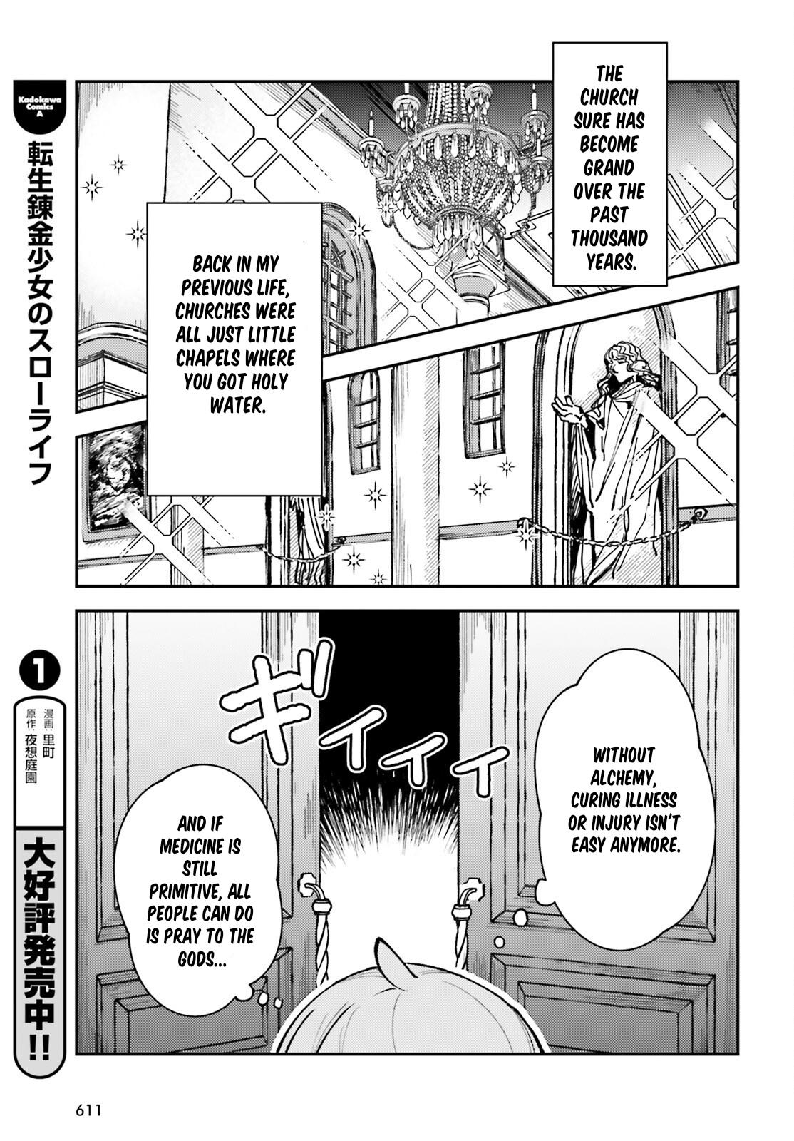 Tensei Renkin Shoujo no Slow Life Chap 11 - Next Chap 12