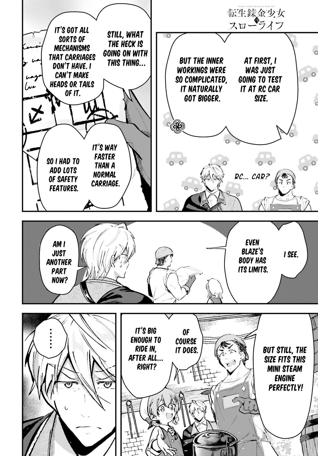 Tensei Renkin Shoujo no Slow Life Chap 12 - Next Chap 13