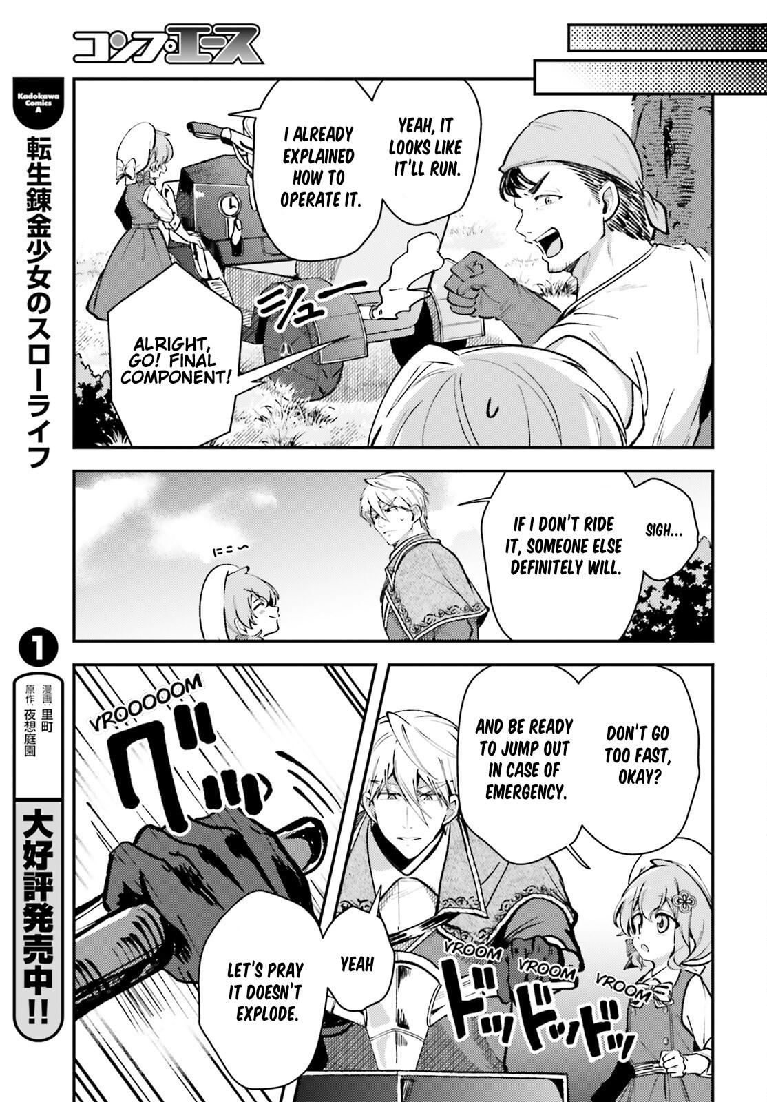 Tensei Renkin Shoujo no Slow Life Chap 12 - Next Chap 13