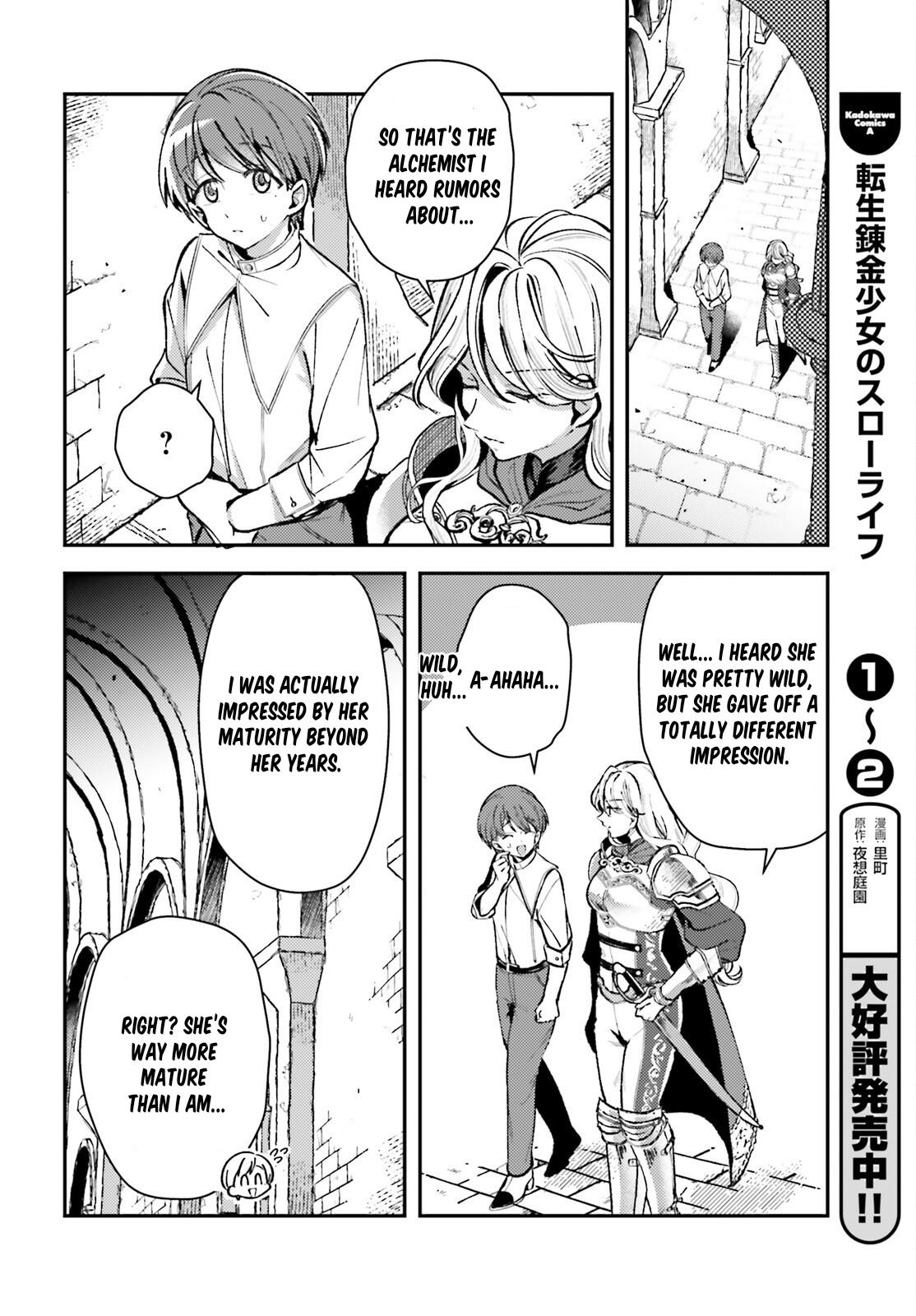 Tensei Renkin Shoujo no Slow Life Chap 13.1 - Next Chap 14.1