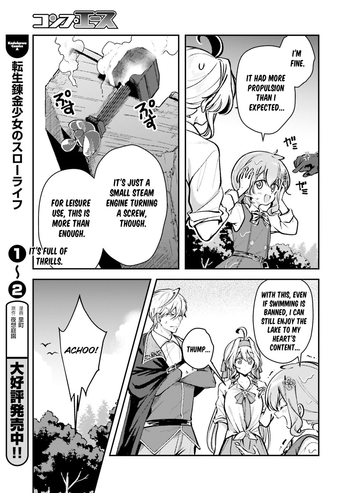 Tensei Renkin Shoujo no Slow Life Chap 13.2 - Next Chap 14.2