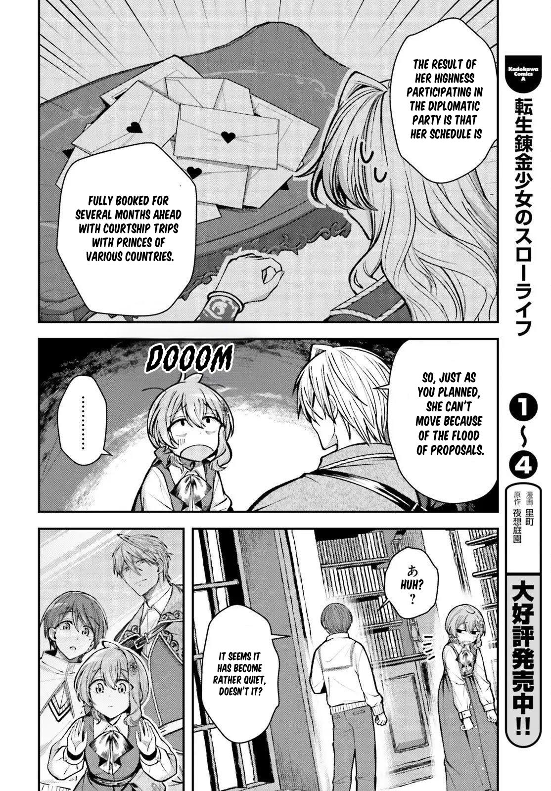 Tensei Renkin Shoujo no Slow Life Chap 25 - Next Chap 26