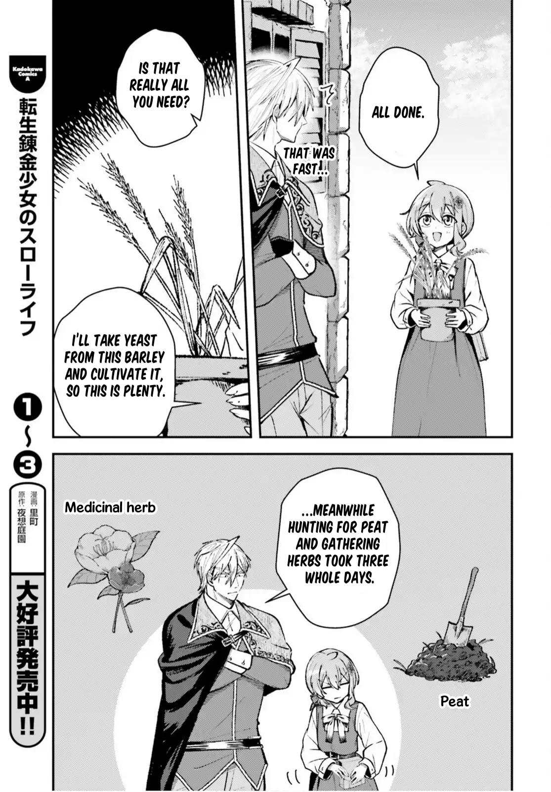 Tensei Renkin Shoujo no Slow Life Chap 21 - Next Chap 22