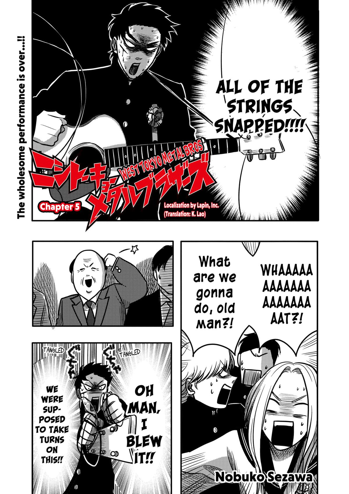 Nishi Tokyo Metal Brothers Chap 5 - Next Chap 6