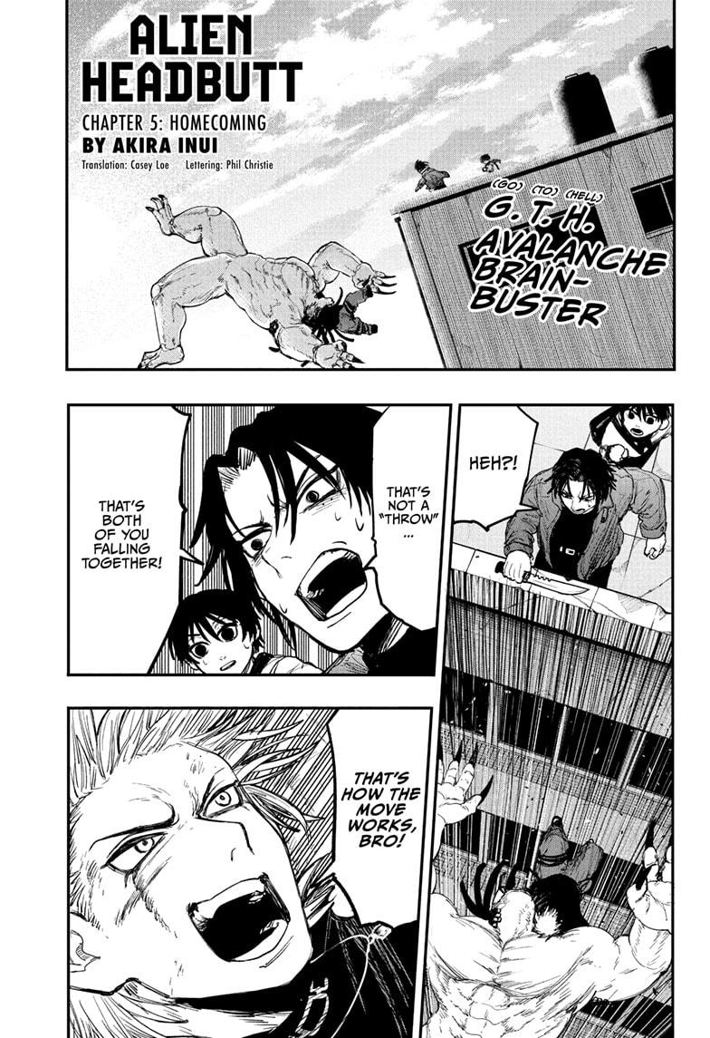 Alien Headbutt Chap 5 - Next Chap 6