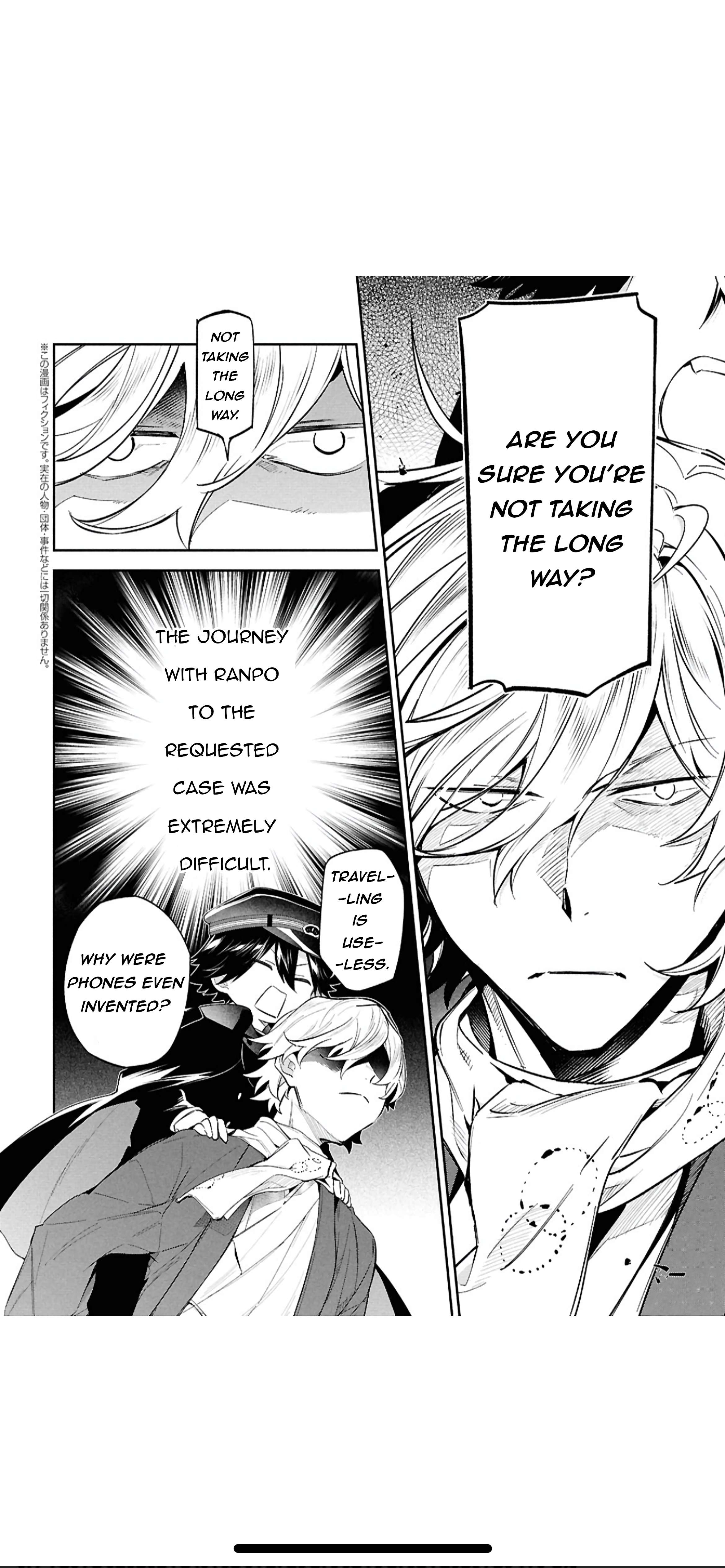 Bungou Stray Dogs: Tanteisha Setsuritsu Hiwa Chap 4 - Next Chap 5