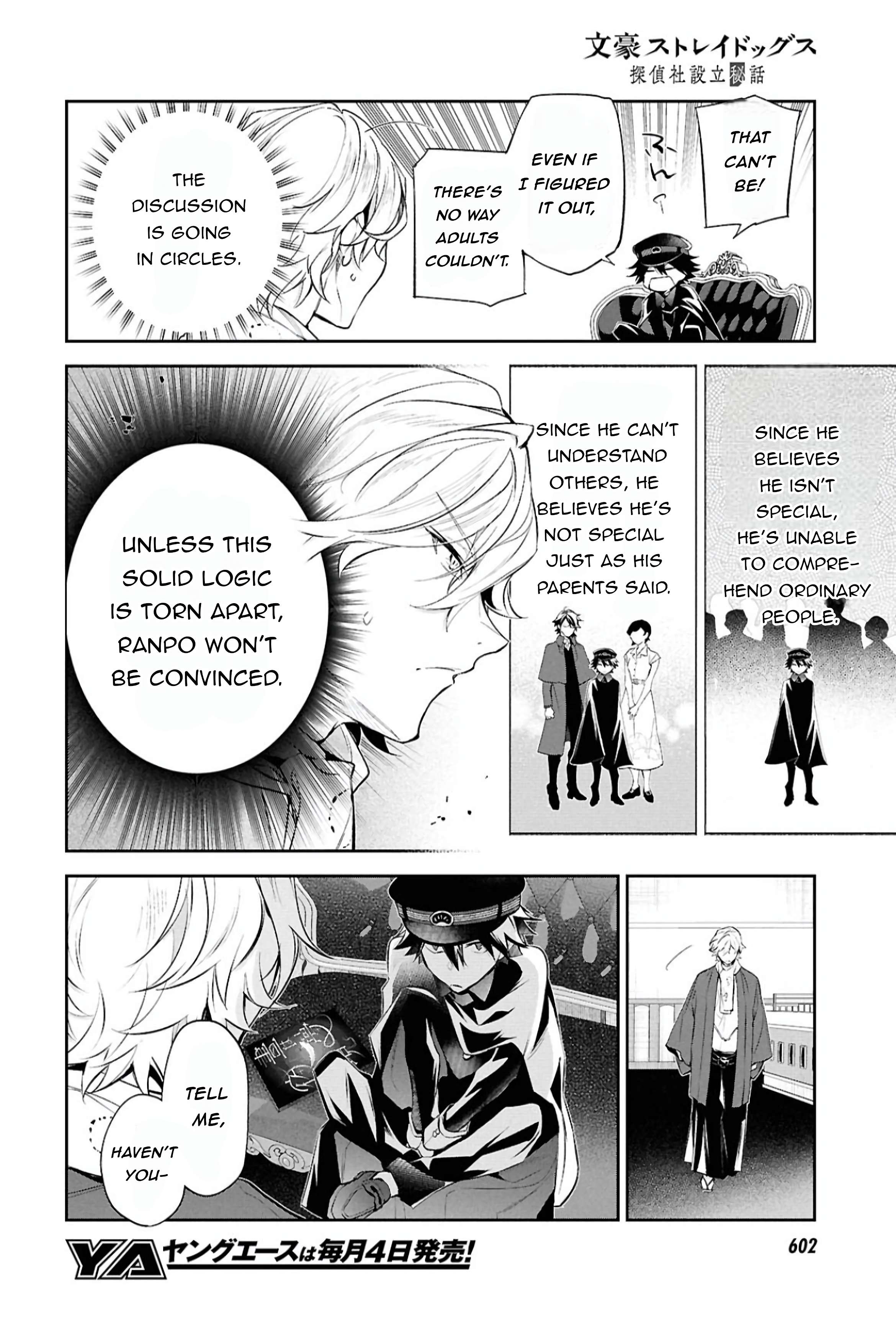 Bungou Stray Dogs: Tanteisha Setsuritsu Hiwa Chap 8 - Next Chap 9