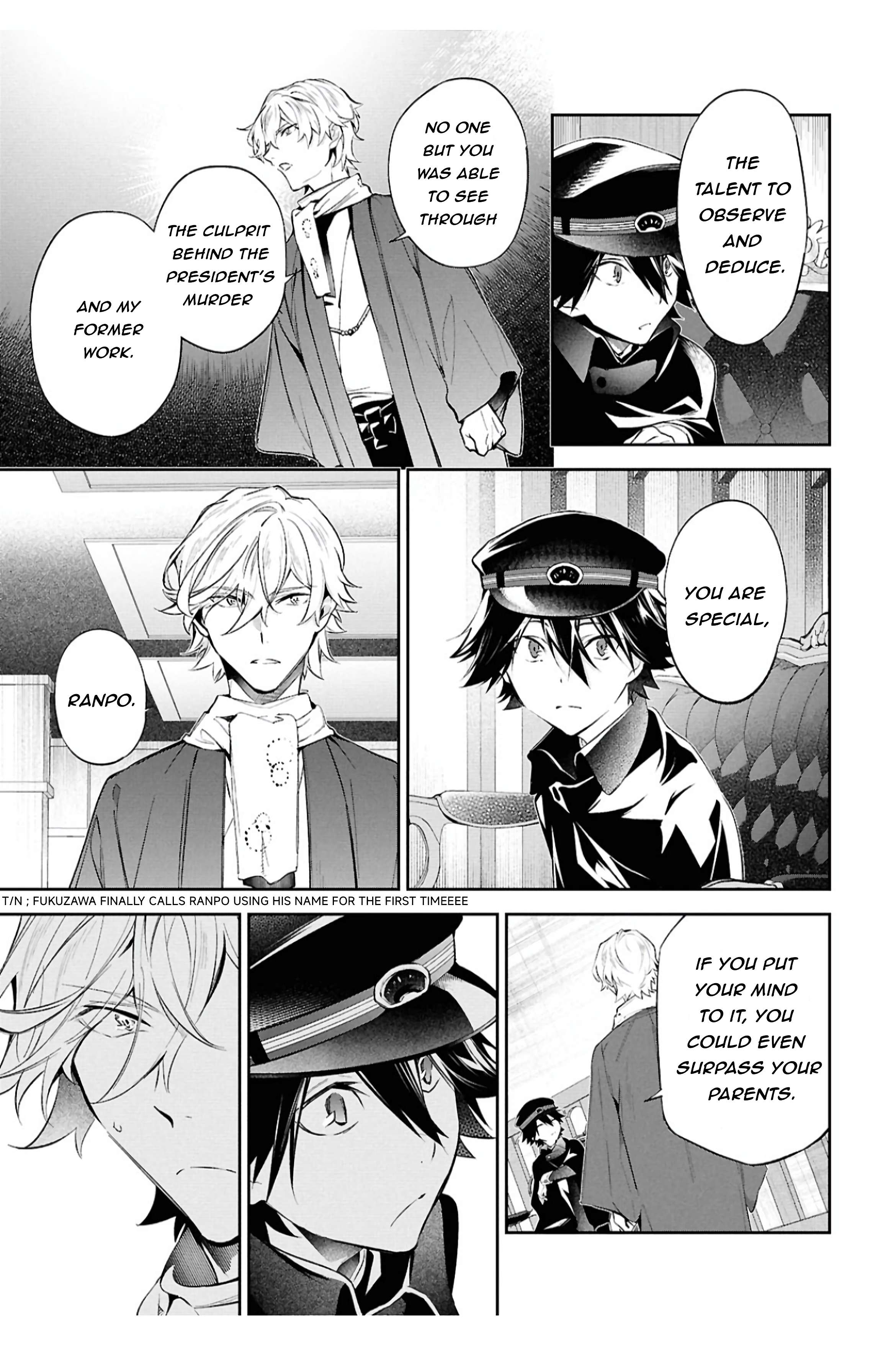 Bungou Stray Dogs: Tanteisha Setsuritsu Hiwa Chap 8 - Next Chap 9