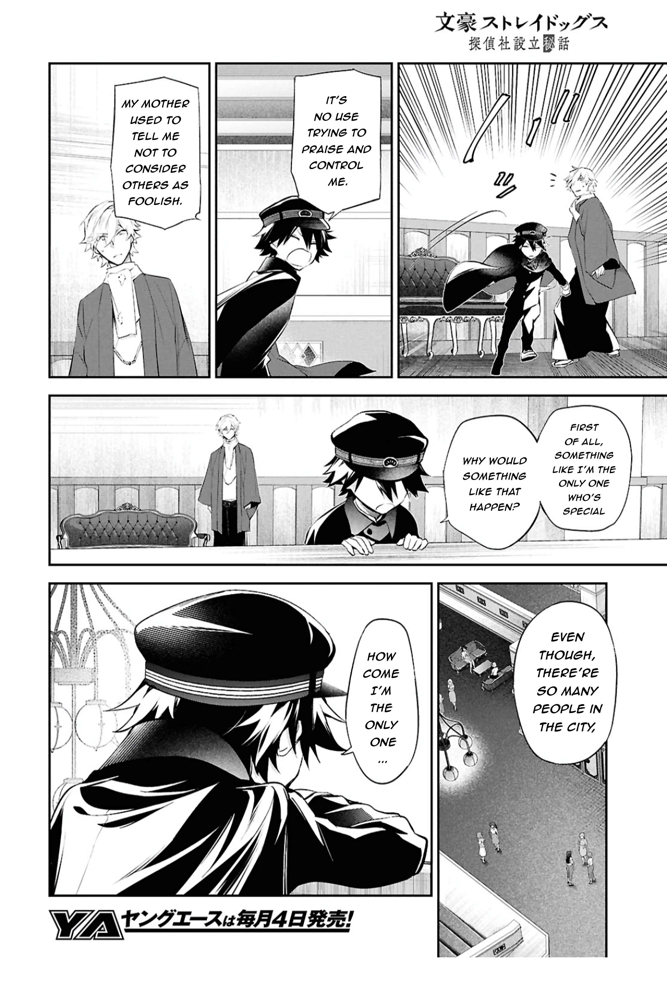 Bungou Stray Dogs: Tanteisha Setsuritsu Hiwa Chap 8 - Next Chap 9