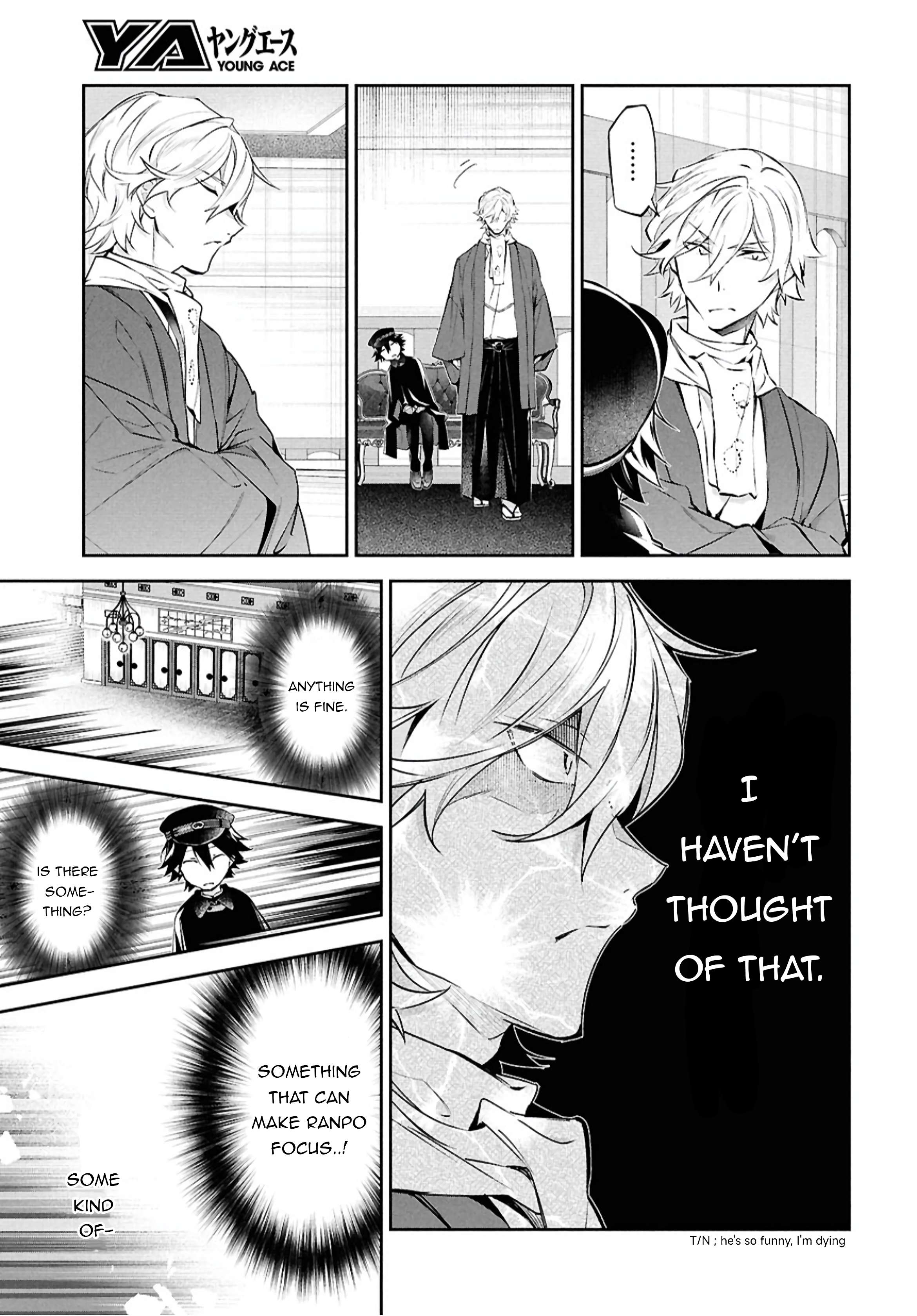 Bungou Stray Dogs: Tanteisha Setsuritsu Hiwa Chap 9 - Next Chap 10