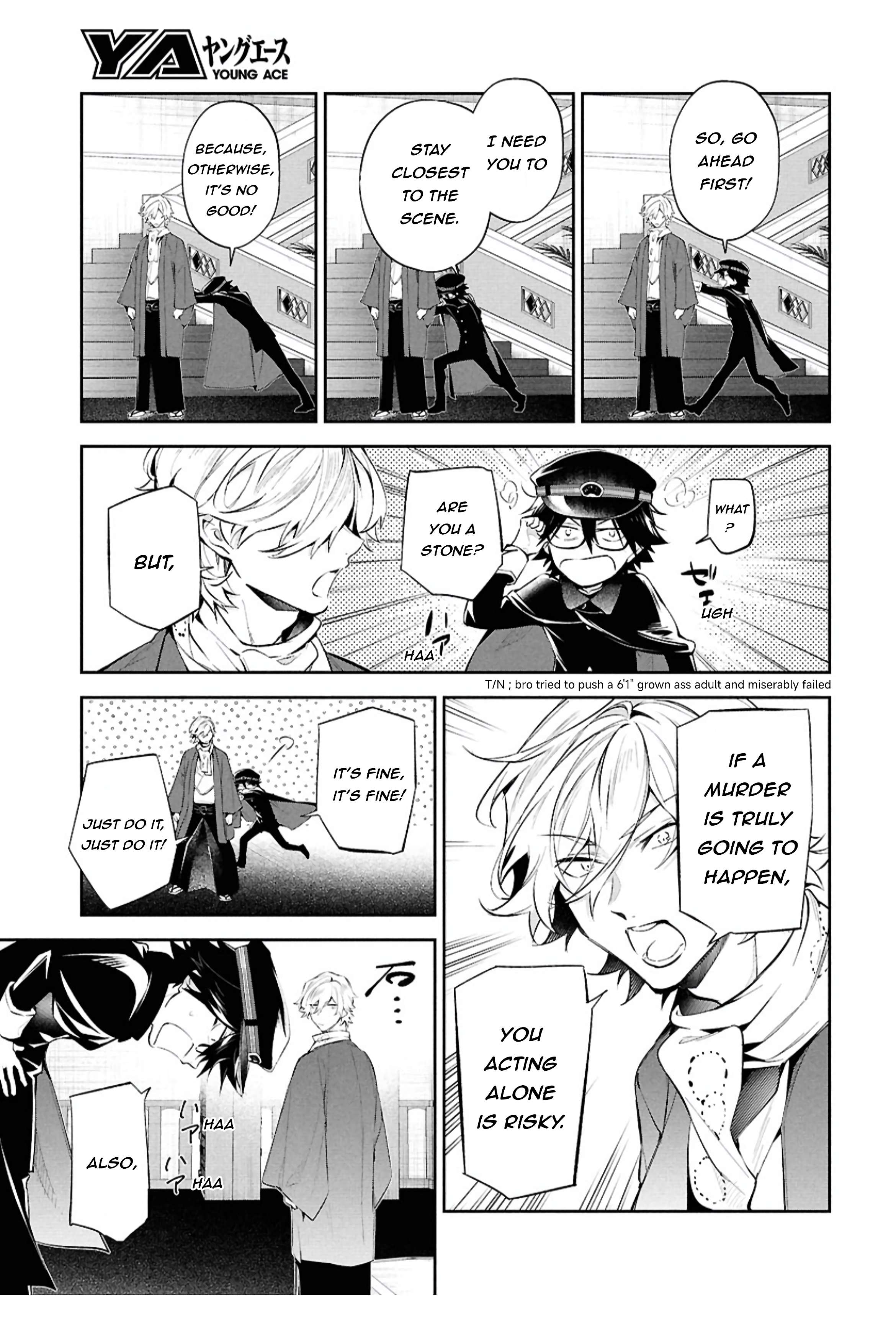 Bungou Stray Dogs: Tanteisha Setsuritsu Hiwa Chap 9 - Next Chap 10