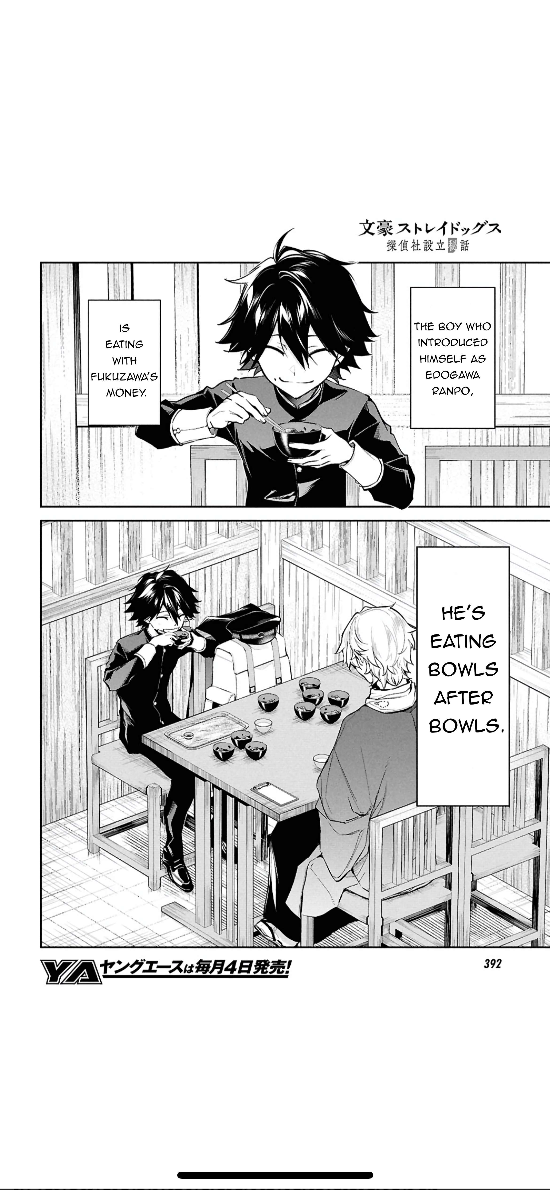 Bungou Stray Dogs: Tanteisha Setsuritsu Hiwa Chap 3 - Next Chap 4