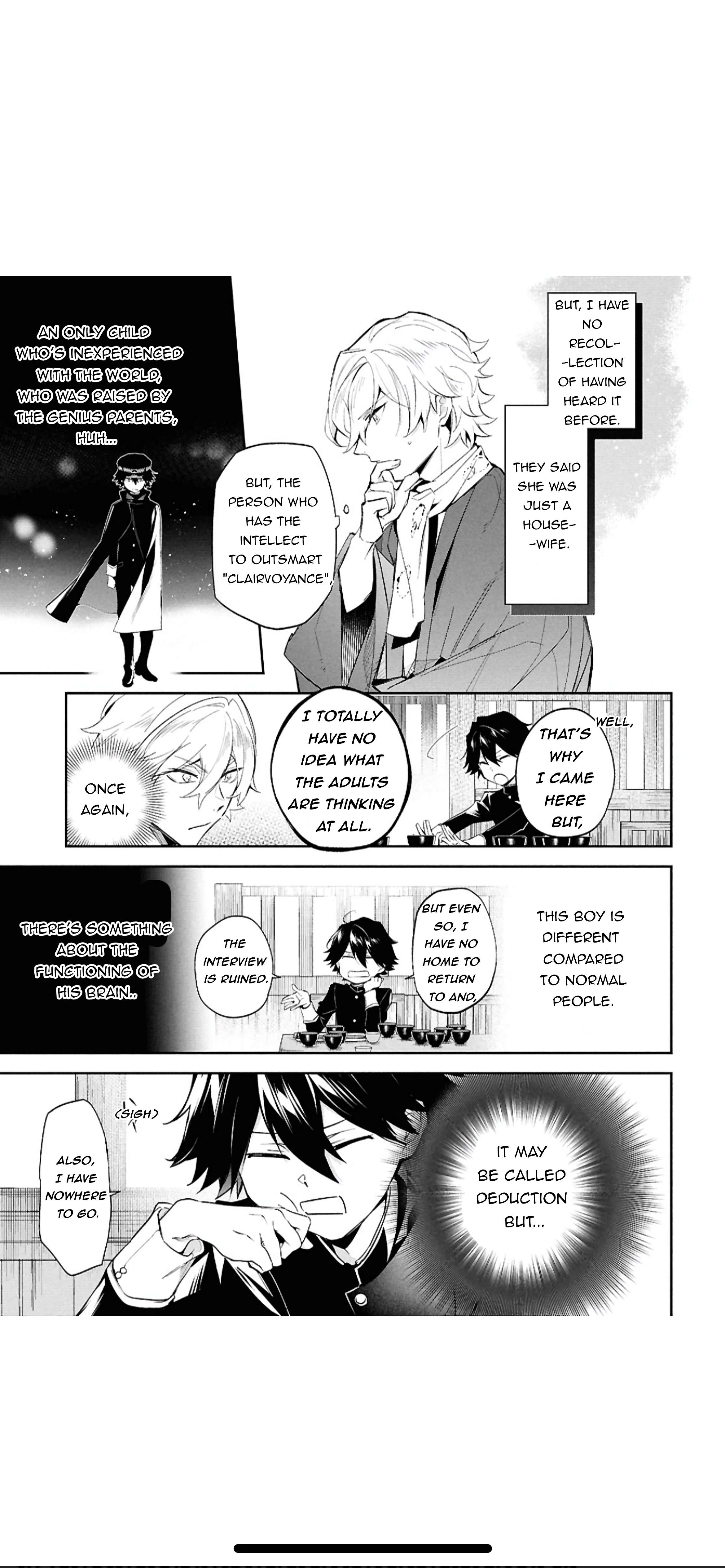 Bungou Stray Dogs: Tanteisha Setsuritsu Hiwa Chap 3 - Next Chap 4