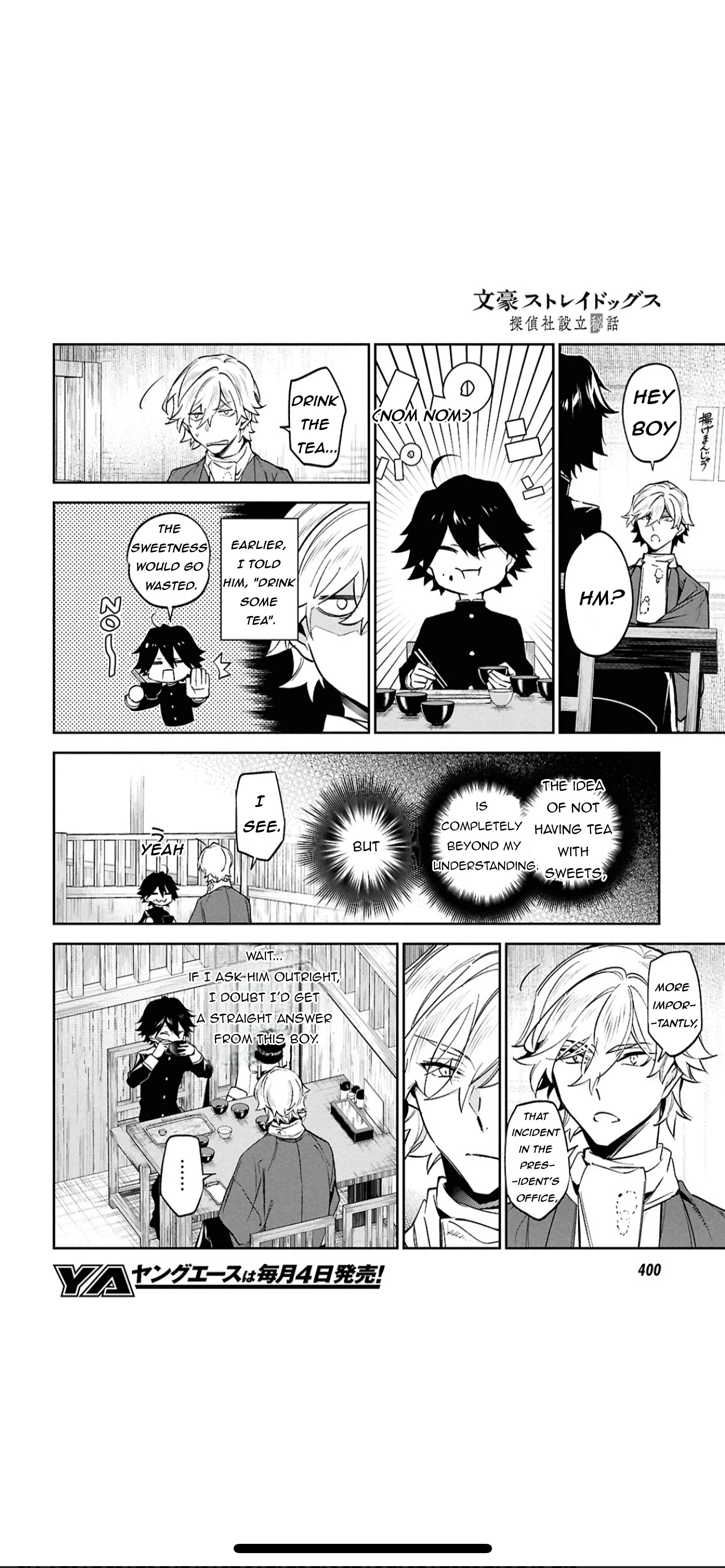 Bungou Stray Dogs: Tanteisha Setsuritsu Hiwa Chap 3 - Next Chap 4