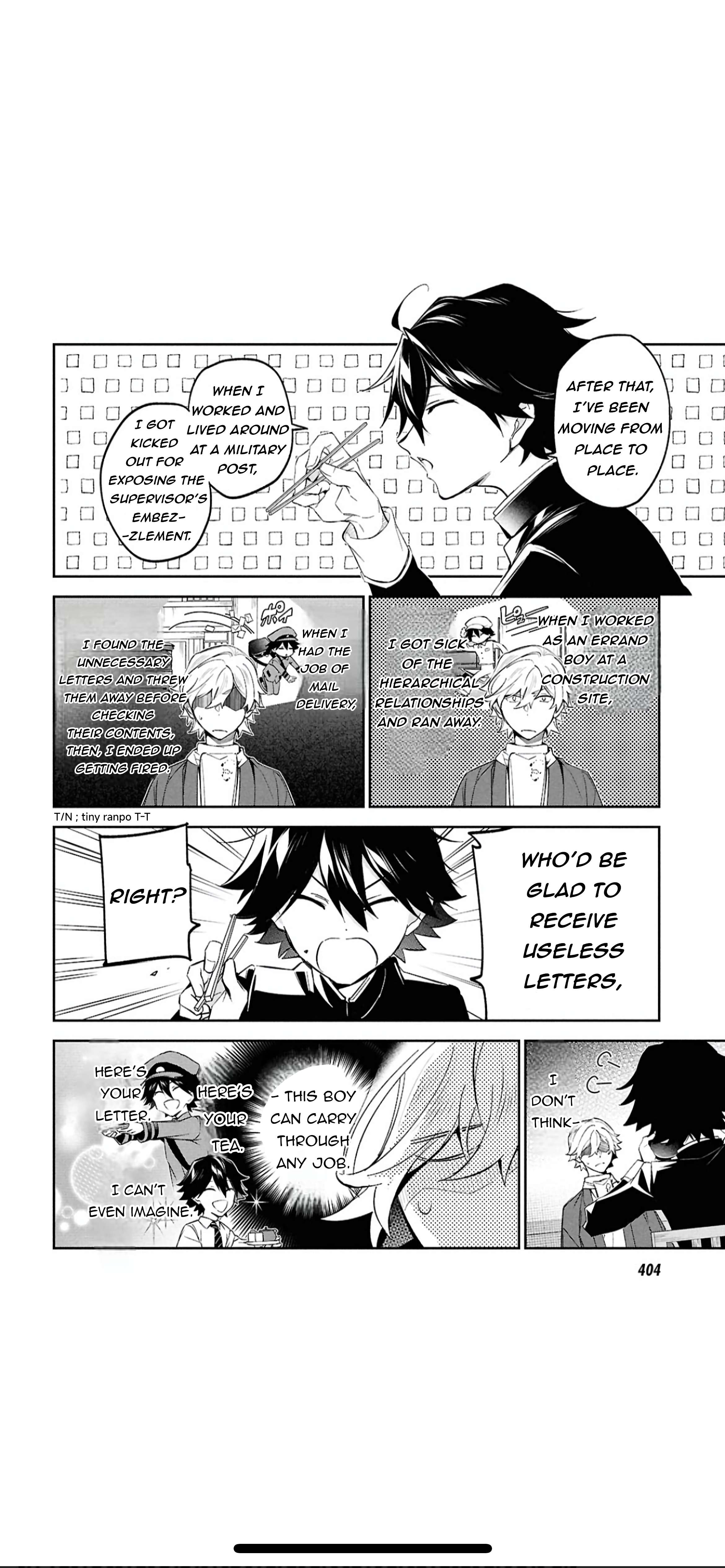 Bungou Stray Dogs: Tanteisha Setsuritsu Hiwa Chap 3 - Next Chap 4