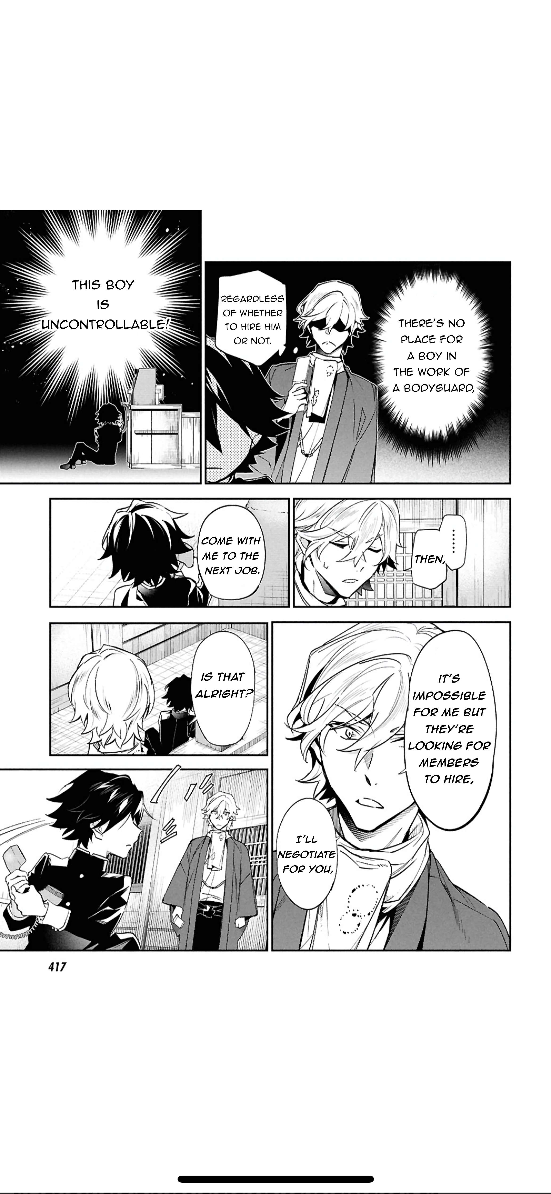Bungou Stray Dogs: Tanteisha Setsuritsu Hiwa Chap 3 - Next Chap 4