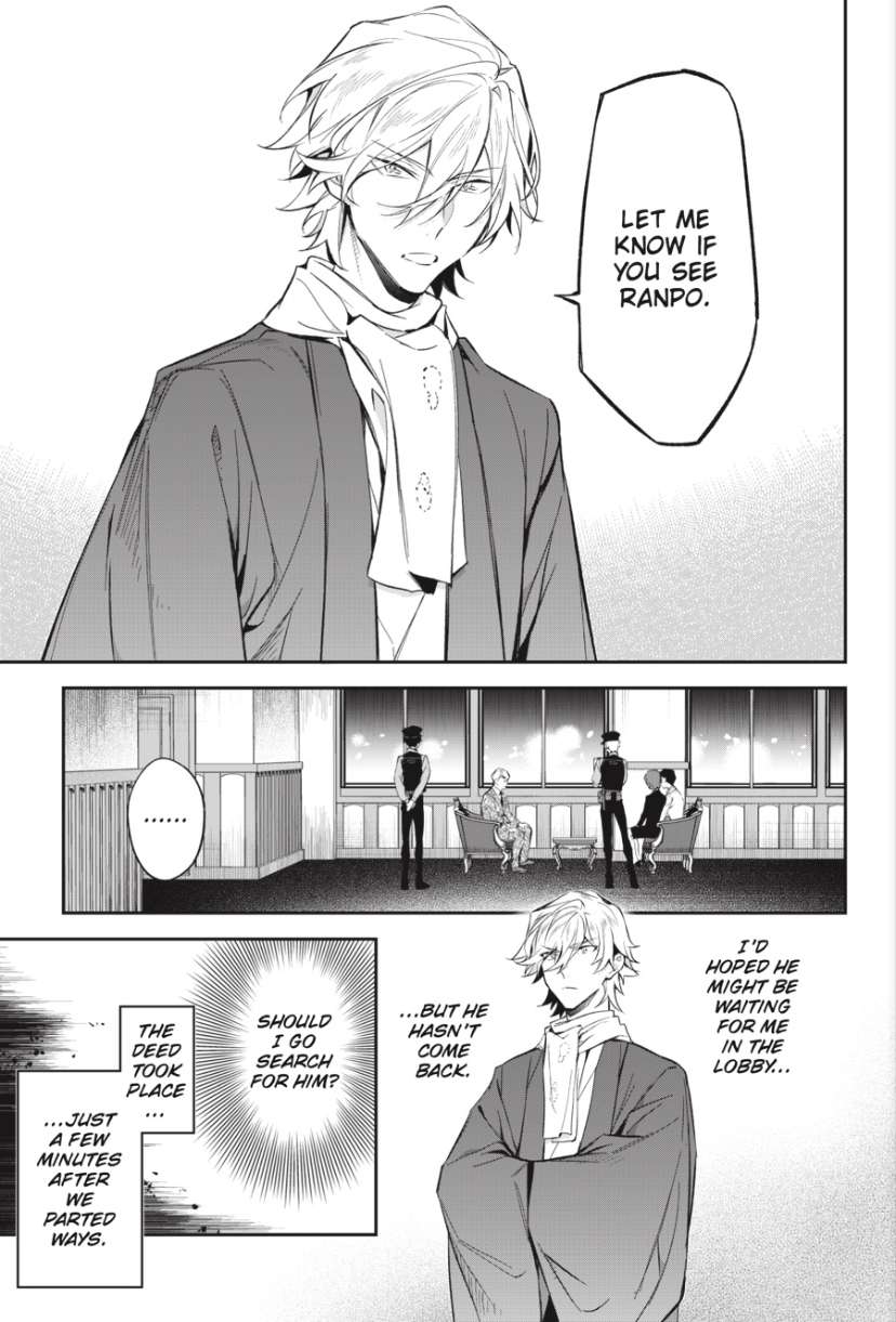 Bungou Stray Dogs: Tanteisha Setsuritsu Hiwa Chap 11 - Next Chap 12
