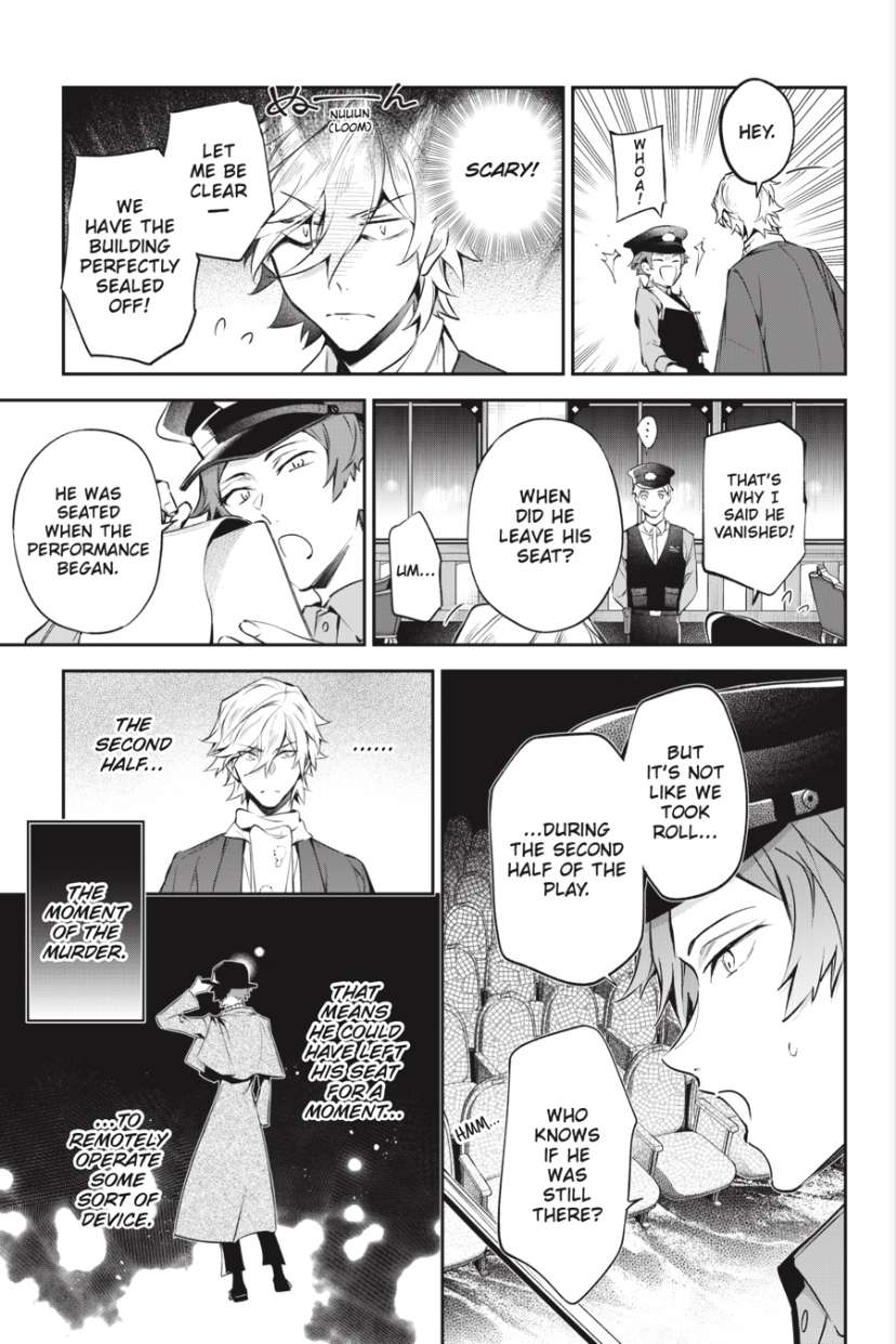 Bungou Stray Dogs: Tanteisha Setsuritsu Hiwa Chap 11 - Next Chap 12