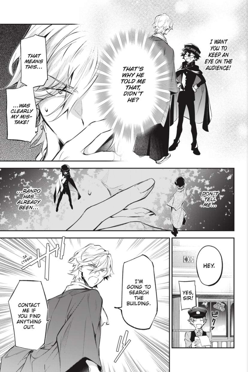 Bungou Stray Dogs: Tanteisha Setsuritsu Hiwa Chap 11 - Next Chap 12