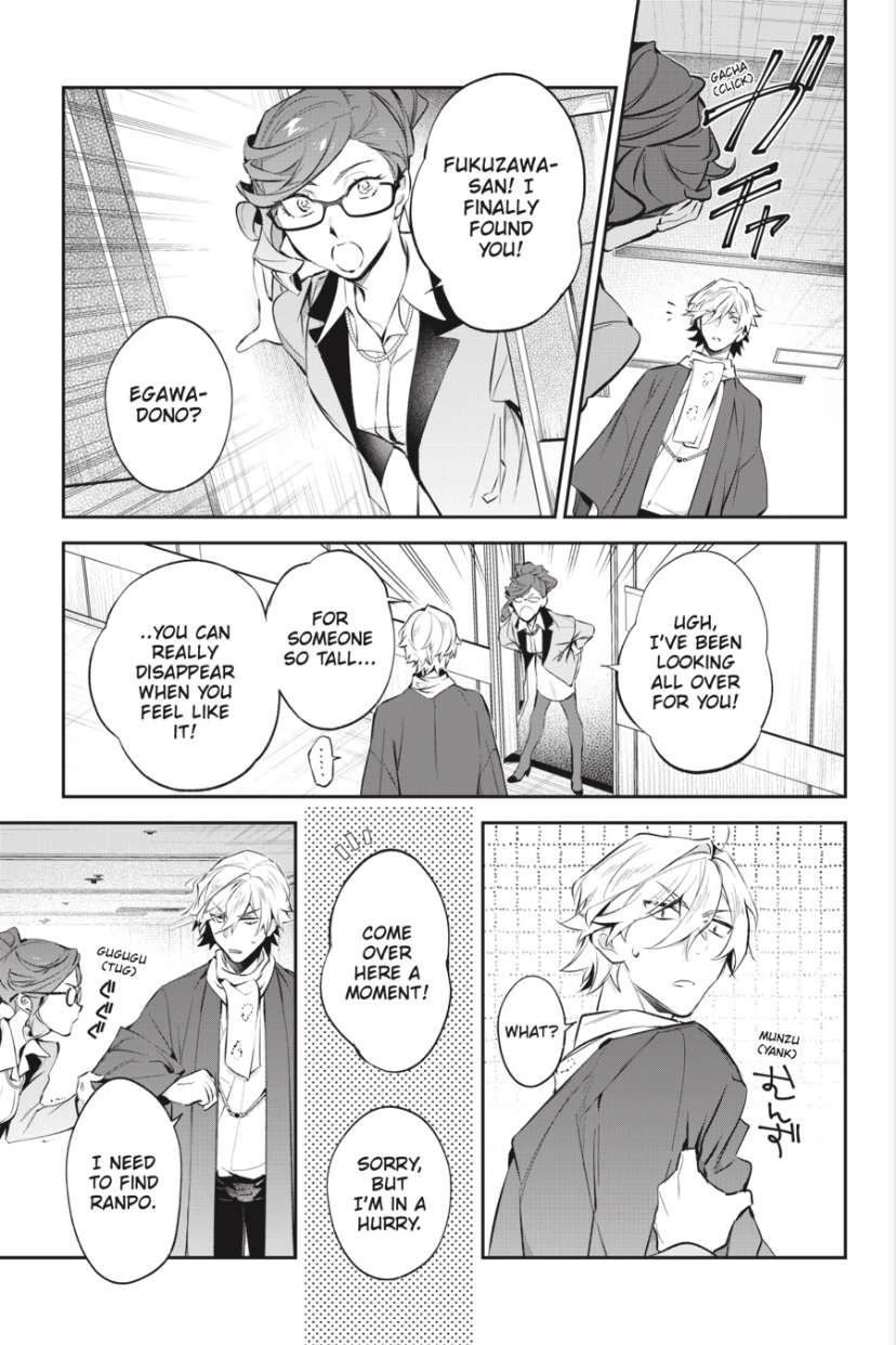 Bungou Stray Dogs: Tanteisha Setsuritsu Hiwa Chap 11 - Next Chap 12