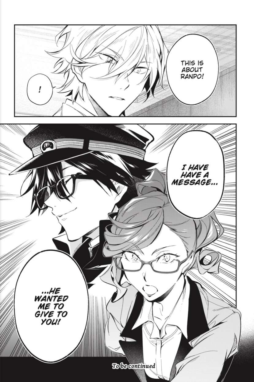 Bungou Stray Dogs: Tanteisha Setsuritsu Hiwa Chap 11 - Next Chap 12