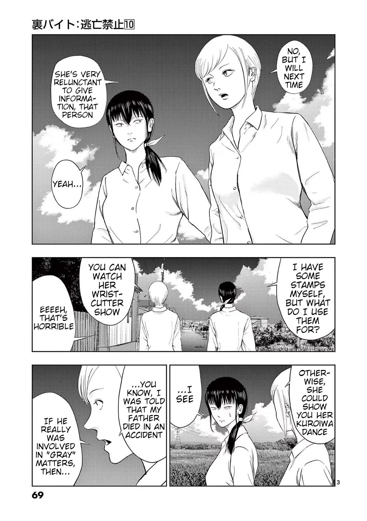 Ura Baito: Toubou Kinshi Chap 112 - Next Chap 113