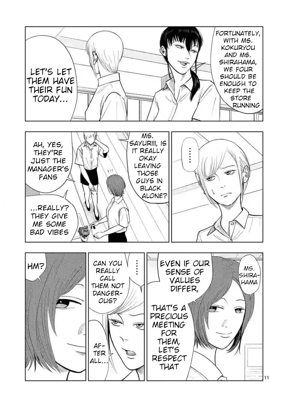 Ura Baito: Toubou Kinshi Chap 135 - Next Chap 136