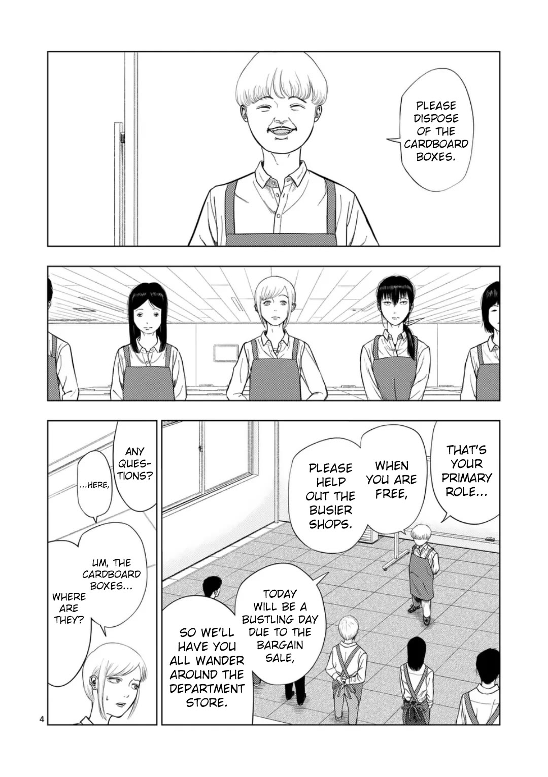 Ura Baito: Toubou Kinshi Chap 222 - Next Chap 223