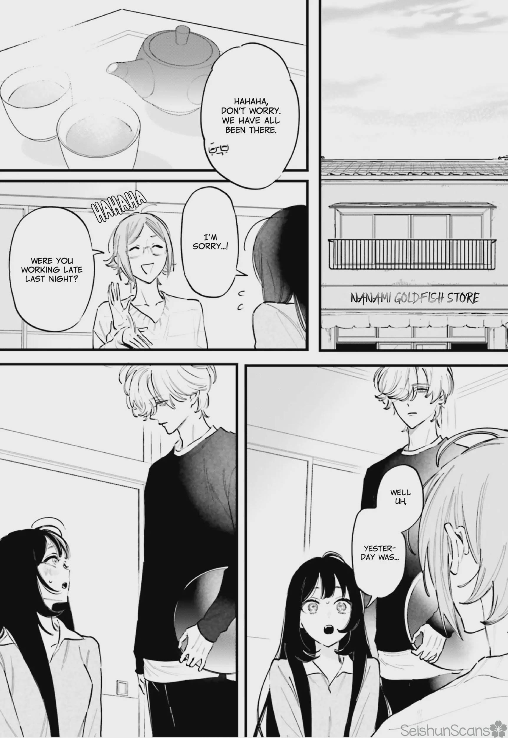 Kingyoya-san no Karisome Fuufu Chap 14 - Next Chap 15