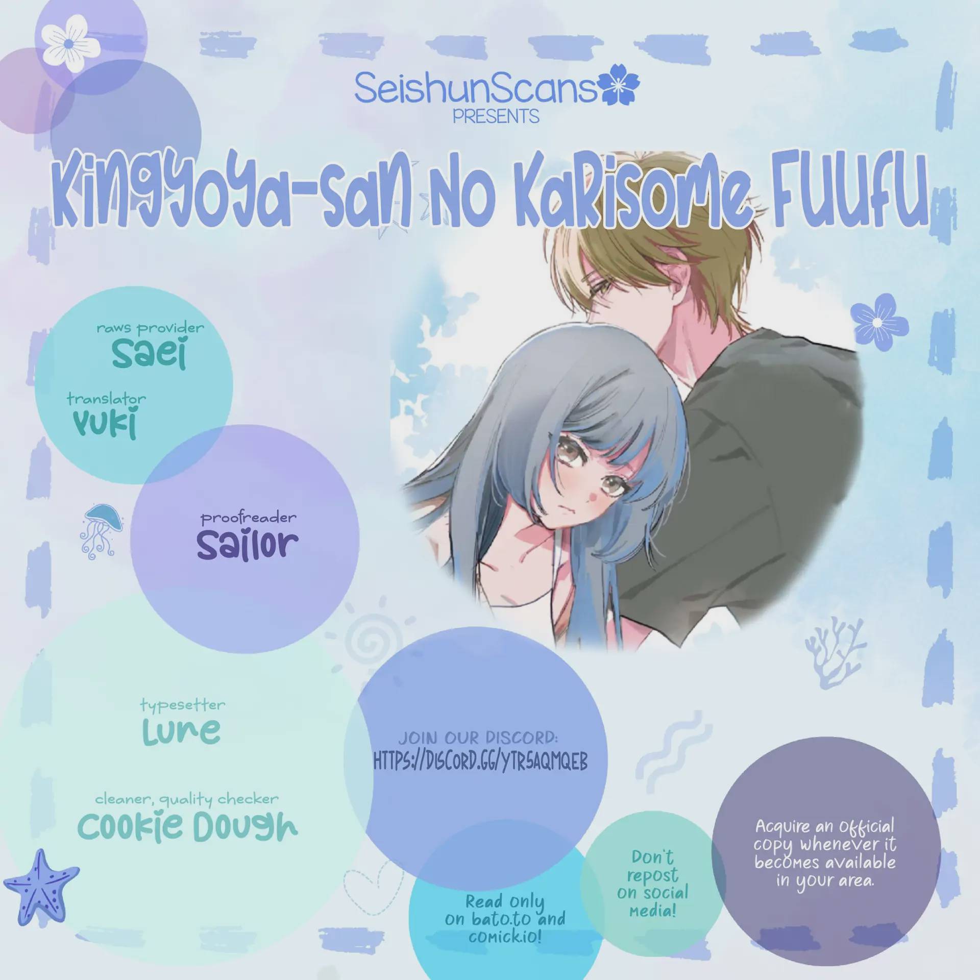 Kingyoya-san no Karisome Fuufu Chap 15 - Next Chap 16
