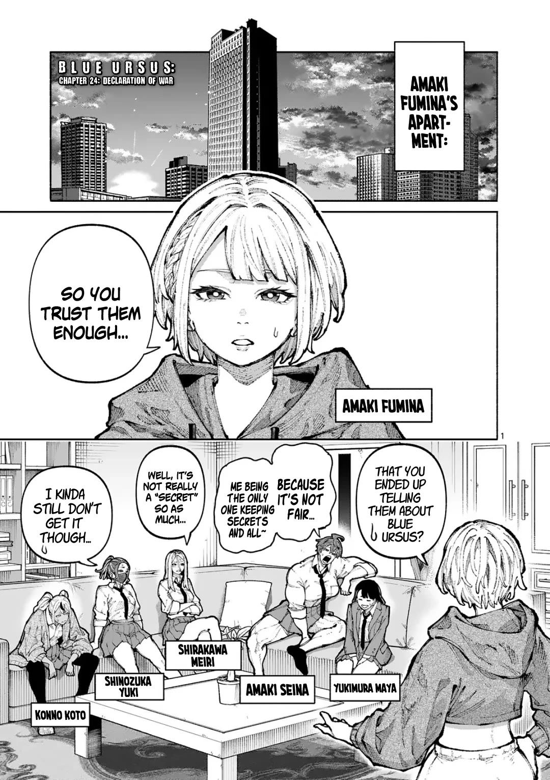 Blue Ursus Chap 24 - Next Chap 25