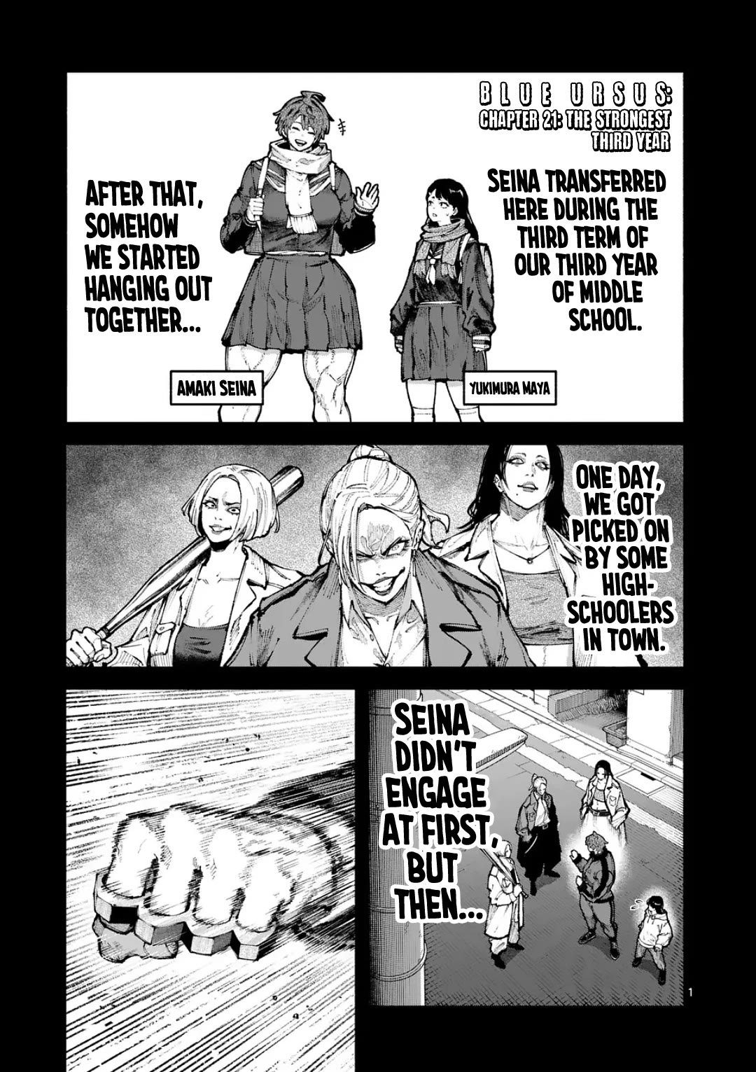 Blue Ursus Chap 21 - Next Chap 22