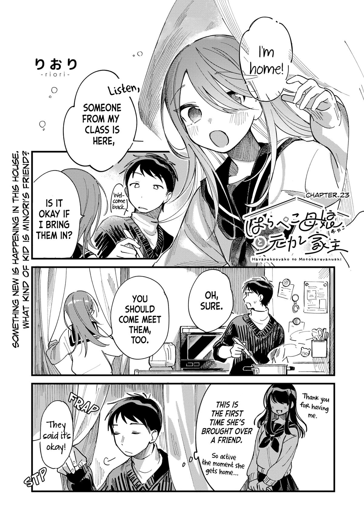 Harapeko Oyako to Motokare Yanushi Chap 23 - Next Chap 24