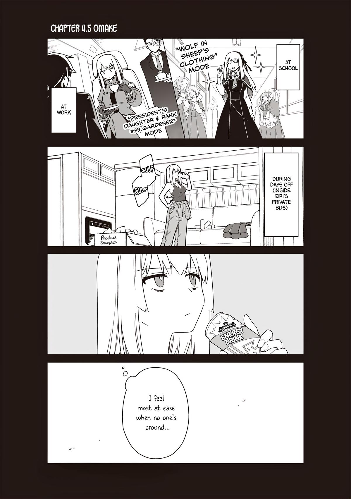 Toukyou KINOKO: Sekai Ranking 1-i no Komyu-ryoku Saijaku JK Chap 4.5 - Next Chap 5.5