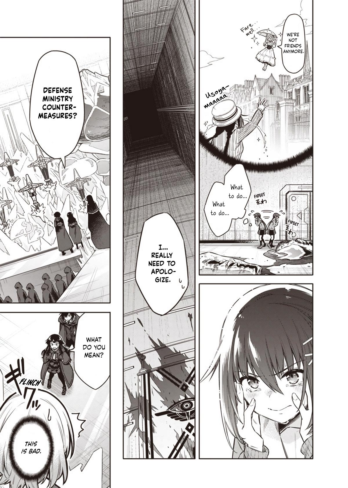 Toukyou KINOKO: Sekai Ranking 1-i no Komyu-ryoku Saijaku JK Chap 8 - Next Chap 9