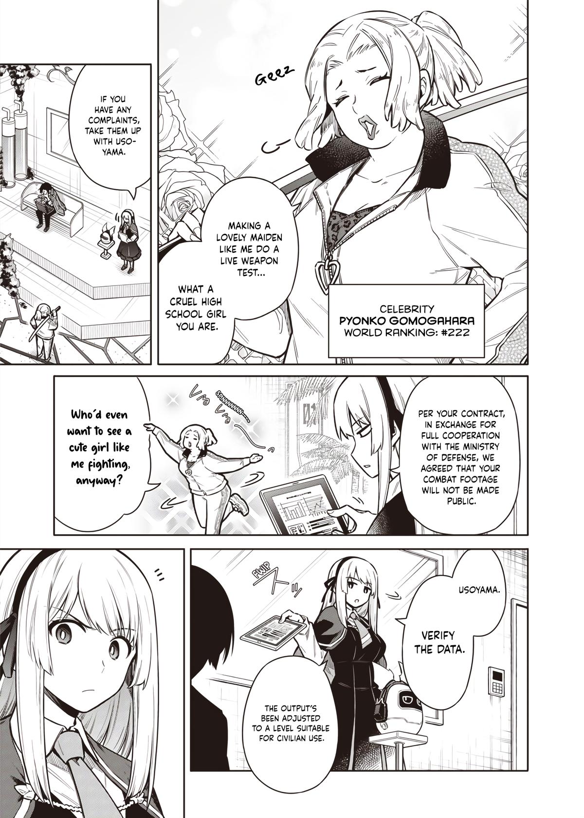 Toukyou KINOKO: Sekai Ranking 1-i no Komyu-ryoku Saijaku JK Chap 9 - Next Chap 10