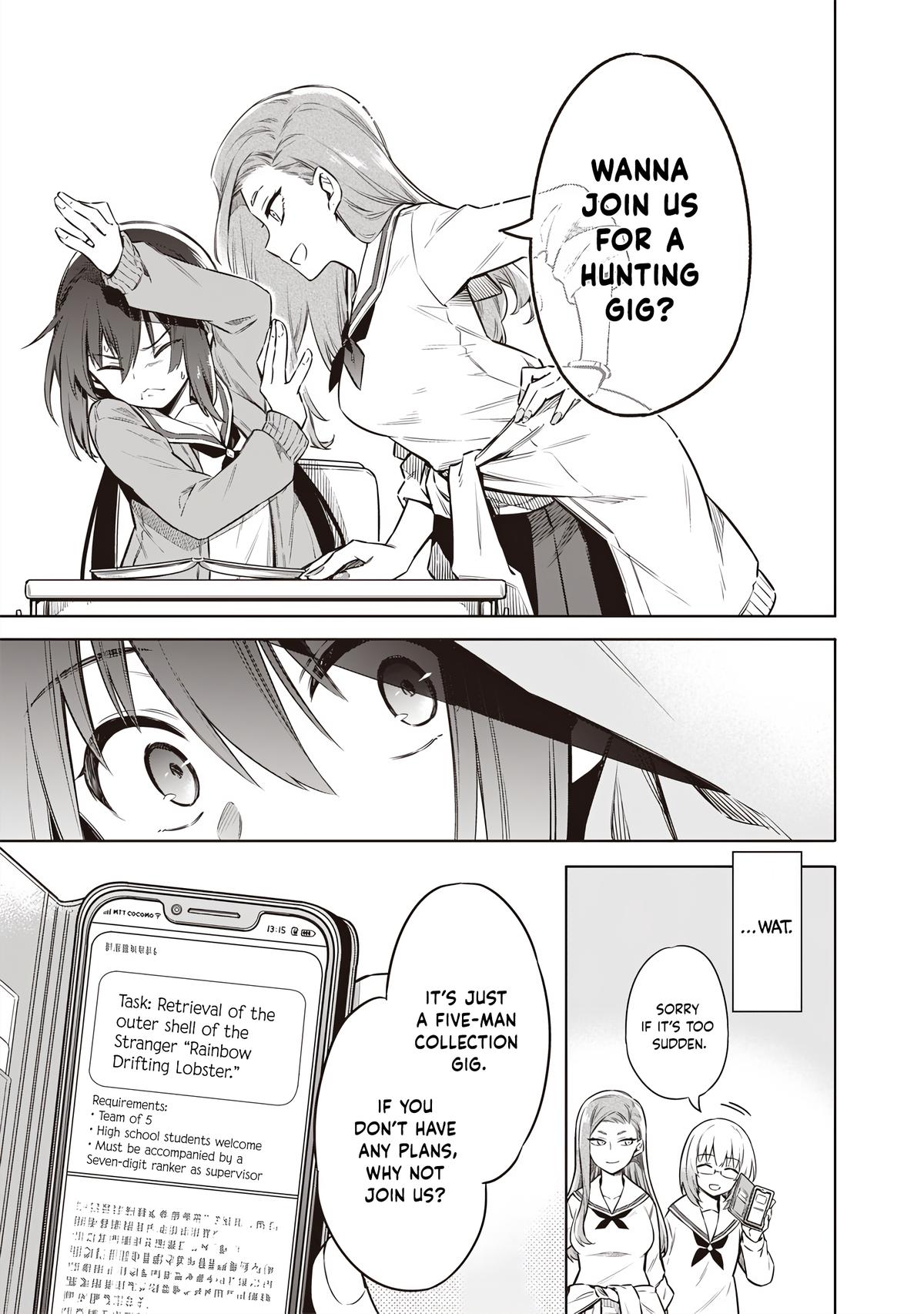 Toukyou KINOKO: Sekai Ranking 1-i no Komyu-ryoku Saijaku JK Chap 2 - Next Chap 3