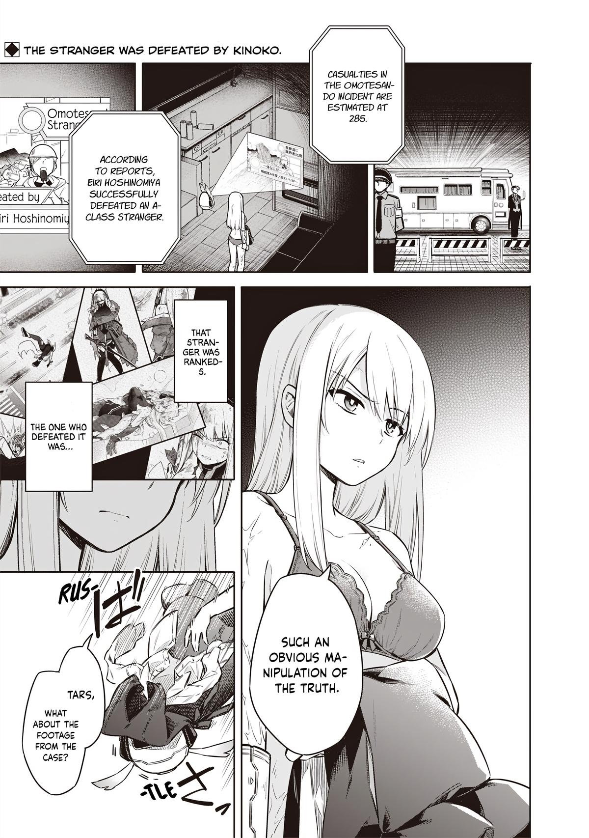 Toukyou KINOKO: Sekai Ranking 1-i no Komyu-ryoku Saijaku JK Chap 2 - Next Chap 3