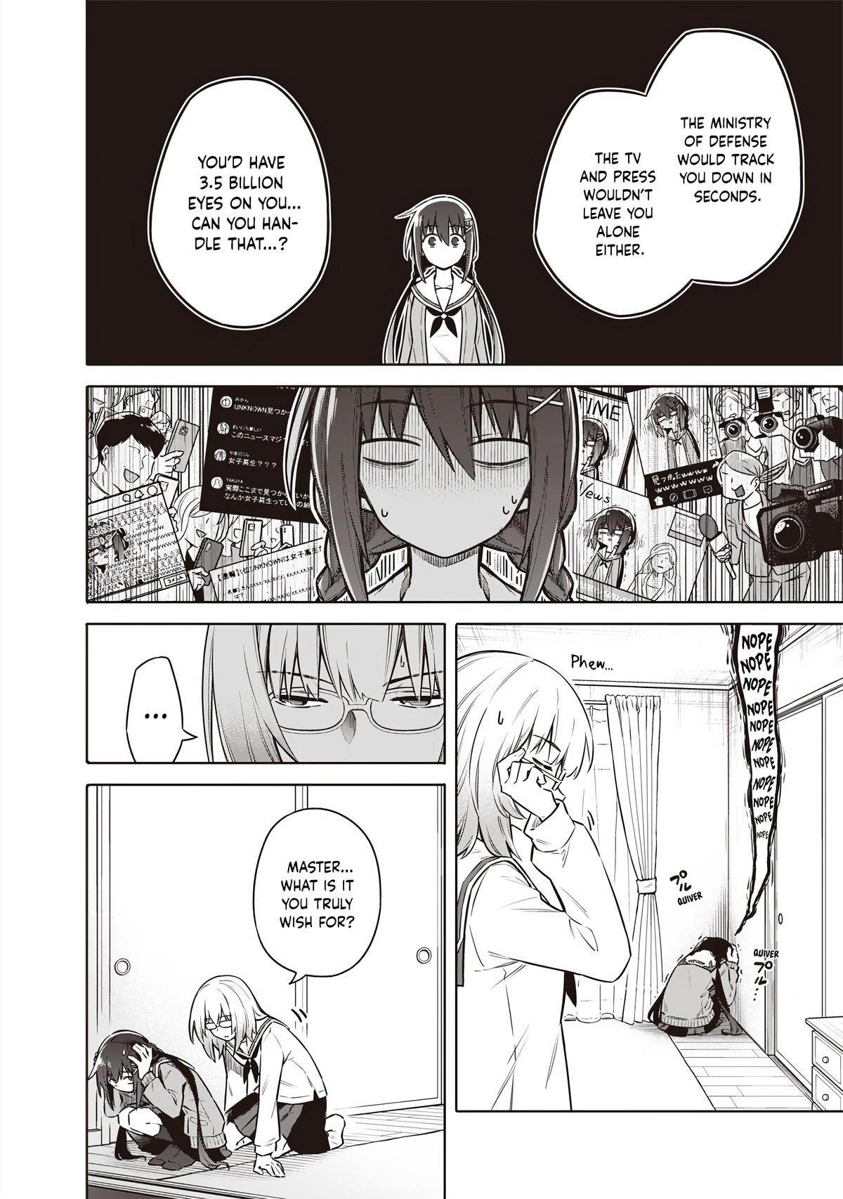Toukyou KINOKO: Sekai Ranking 1-i no Komyu-ryoku Saijaku JK Chap 3 - Next Chap 4