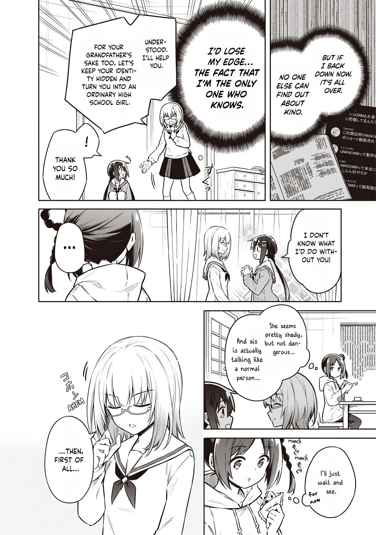 Toukyou KINOKO: Sekai Ranking 1-i no Komyu-ryoku Saijaku JK Chap 3 - Next Chap 4