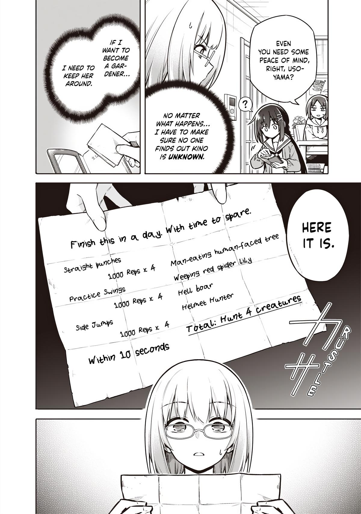Toukyou KINOKO: Sekai Ranking 1-i no Komyu-ryoku Saijaku JK Chap 3 - Next Chap 4