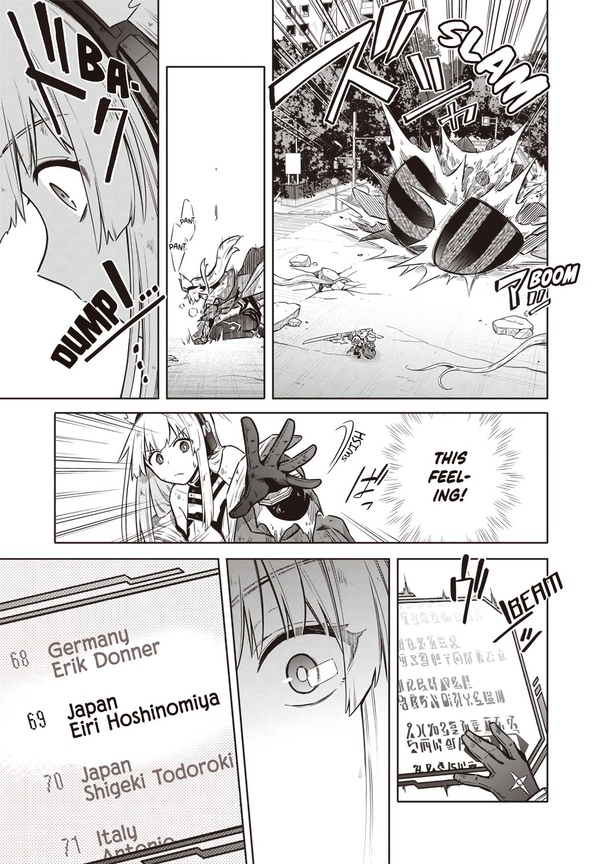 Toukyou KINOKO: Sekai Ranking 1-i no Komyu-ryoku Saijaku JK Chap 17 - Next Chap 18